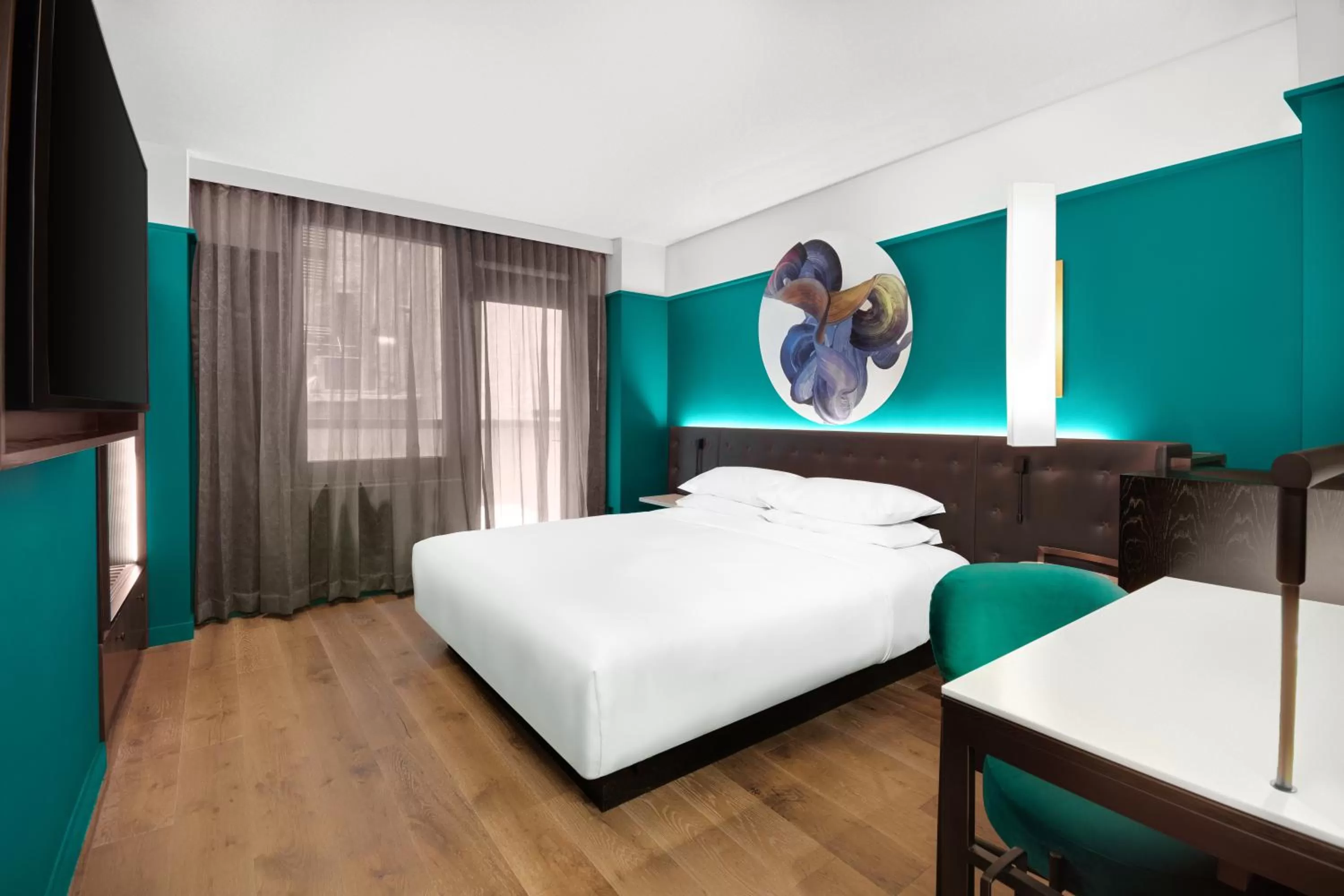 Photo of the whole room, Bed in Hyatt Centric Midtown 5th Avenue New York