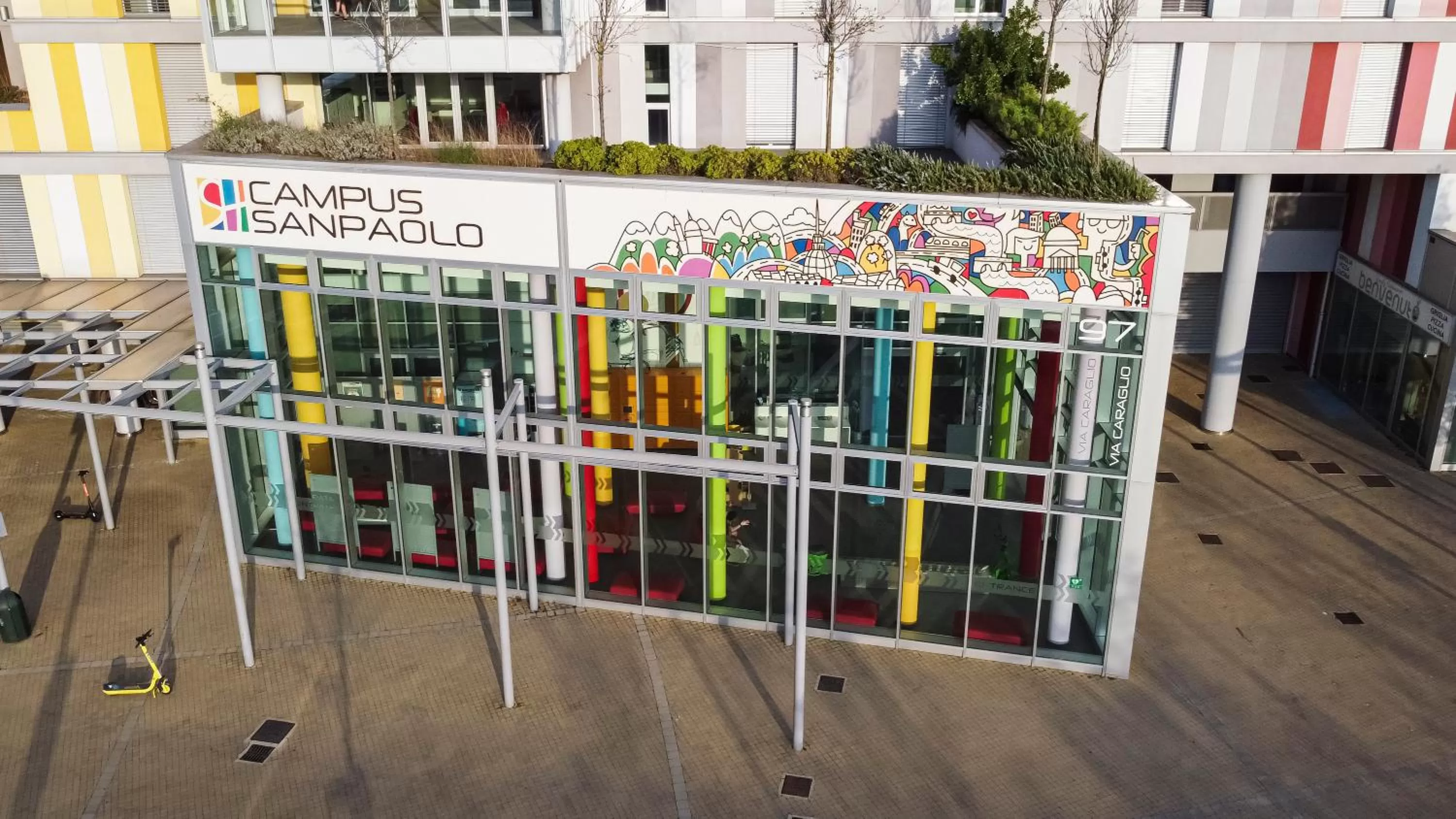 Property building in Hotel Campus Sanpaolo