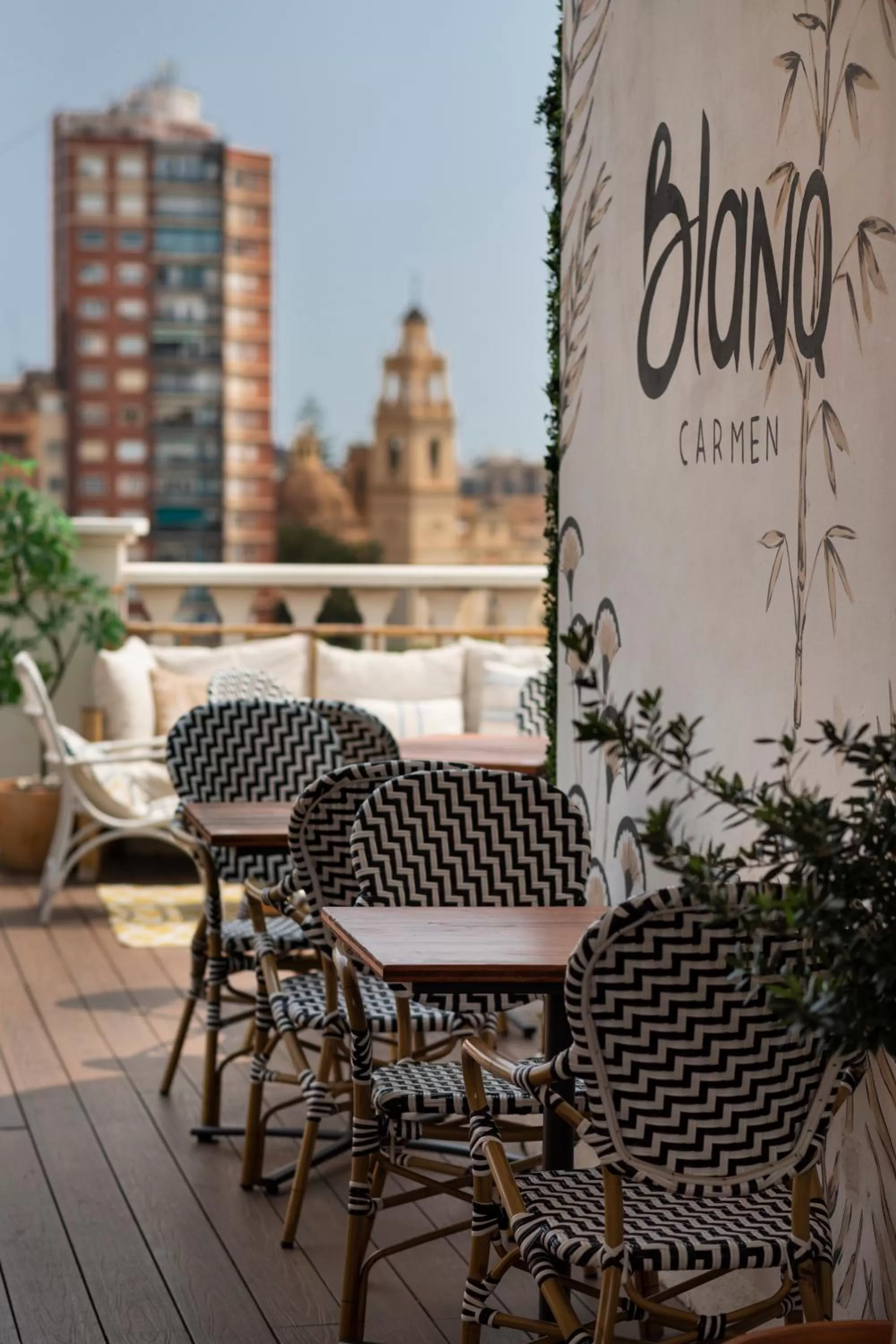Balcony/Terrace in Blanq Carmen Hotel