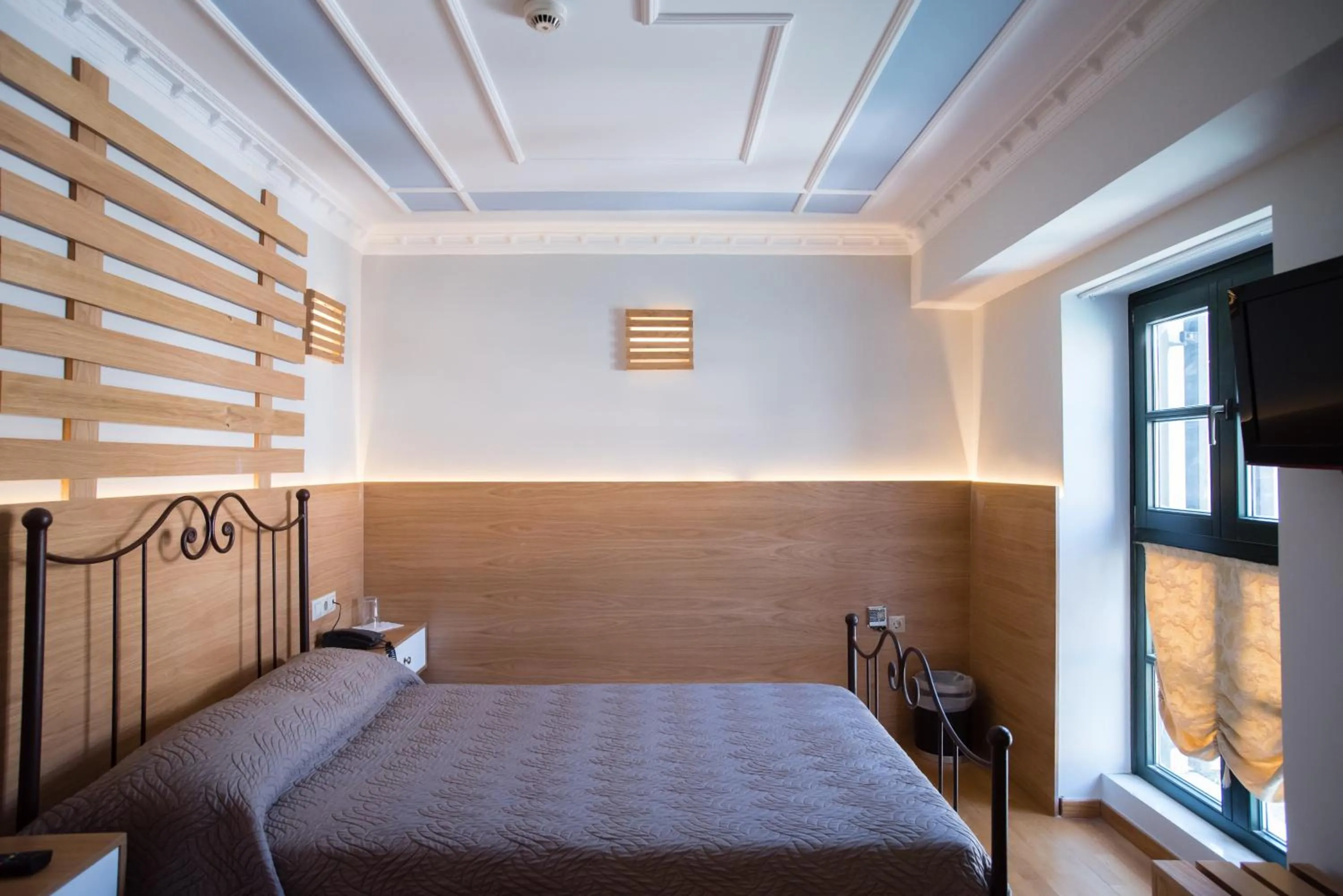 Bed in Byzantino Hotel