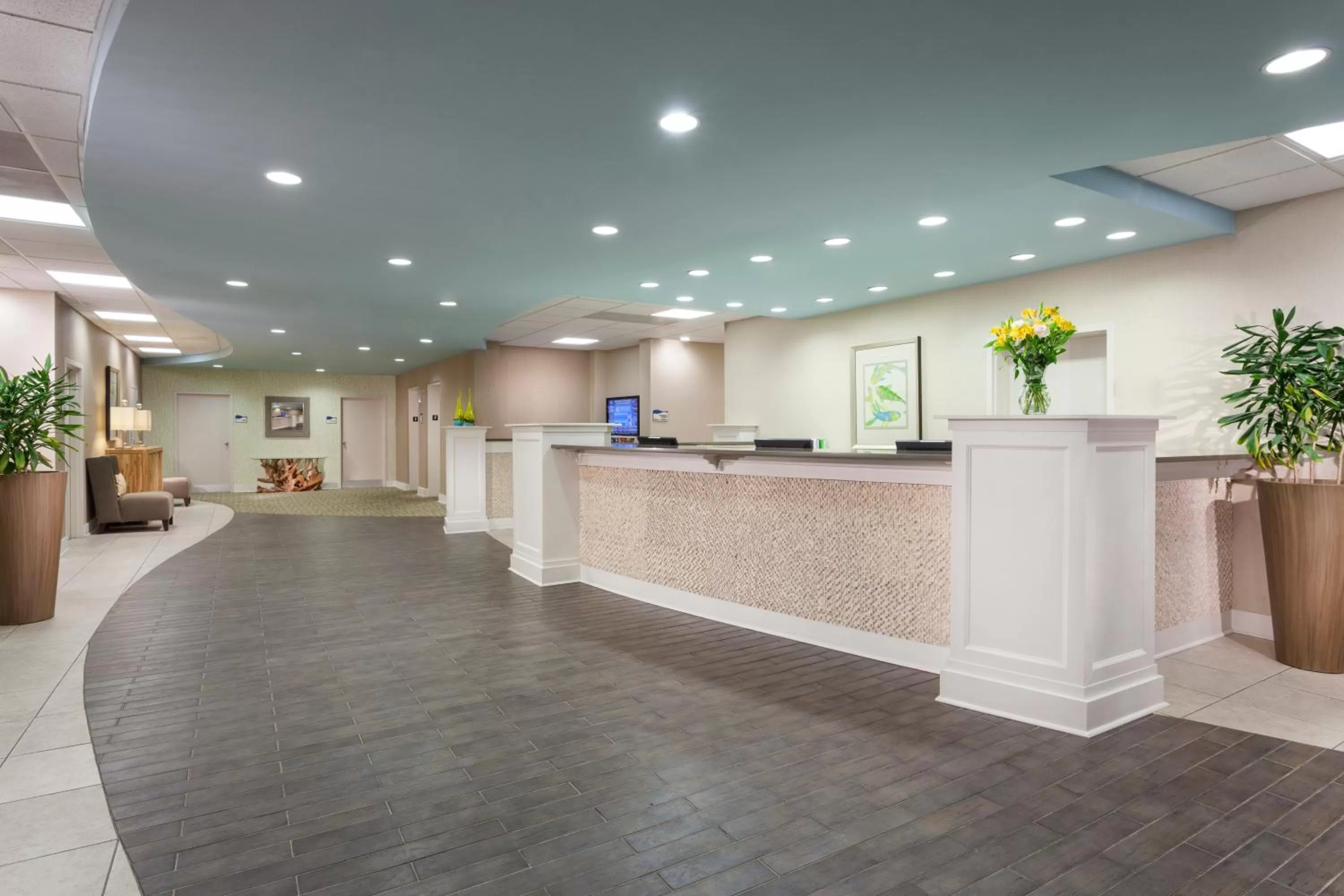 Lobby or reception in Surfside Beach Oceanfront Hotel
