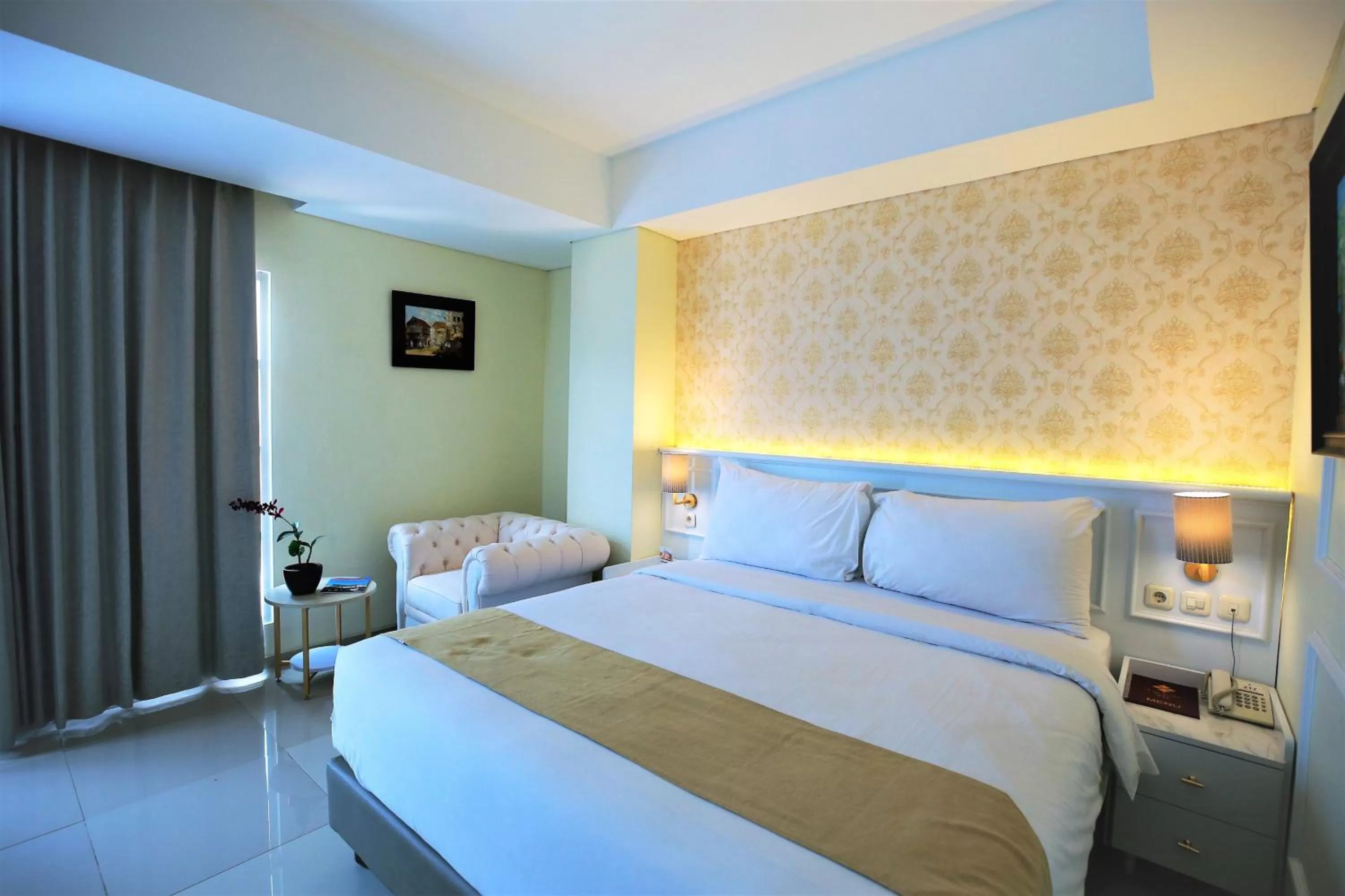 Bed in The Cube Hotel Malioboro, Azana Hotels Collection