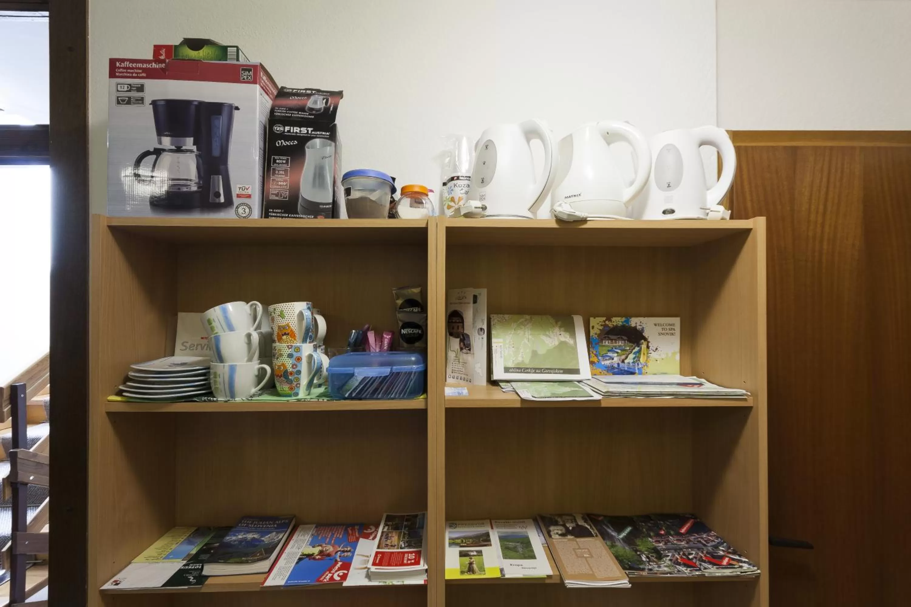 Coffee/tea facilities in Rooms & Apartments Jana