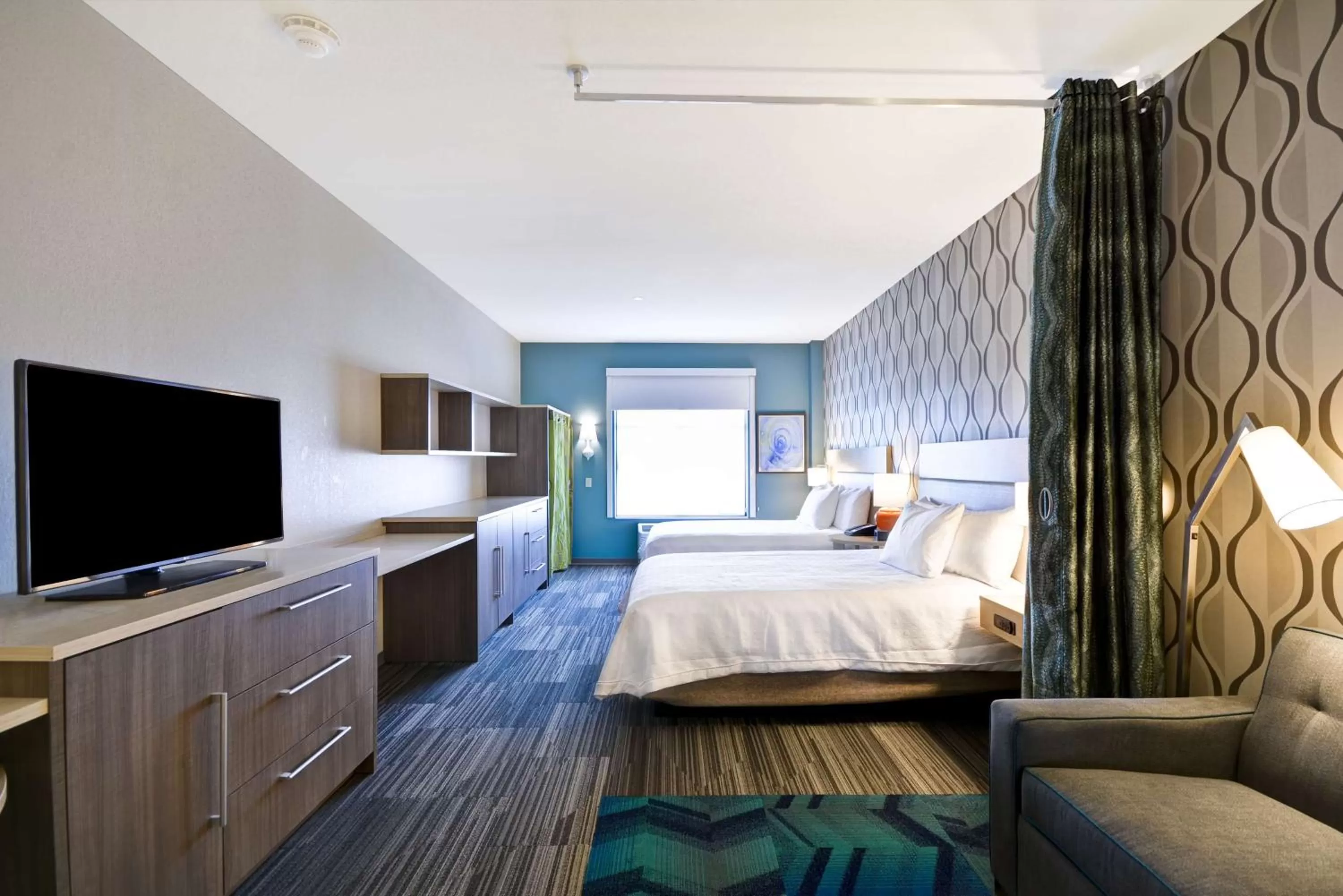 Bedroom, Bed in Home2 Suites by Hilton Perrysburg Levis Commons Toledo