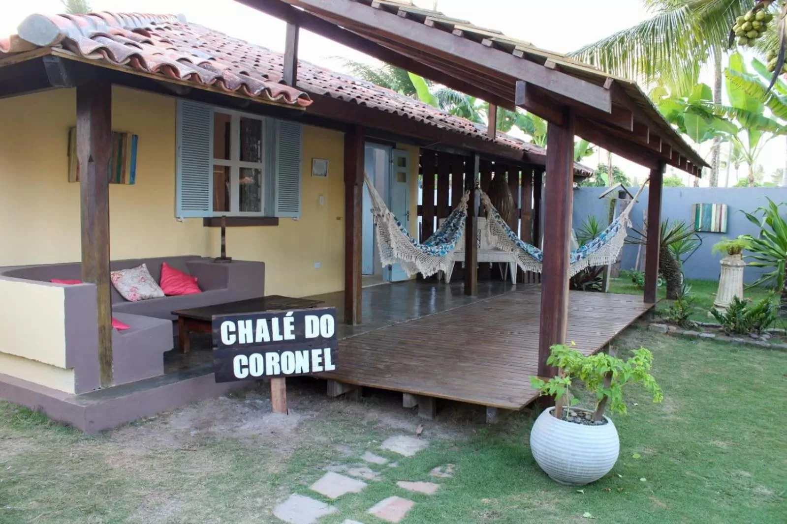 Patio in Pousada dos Hibiscus