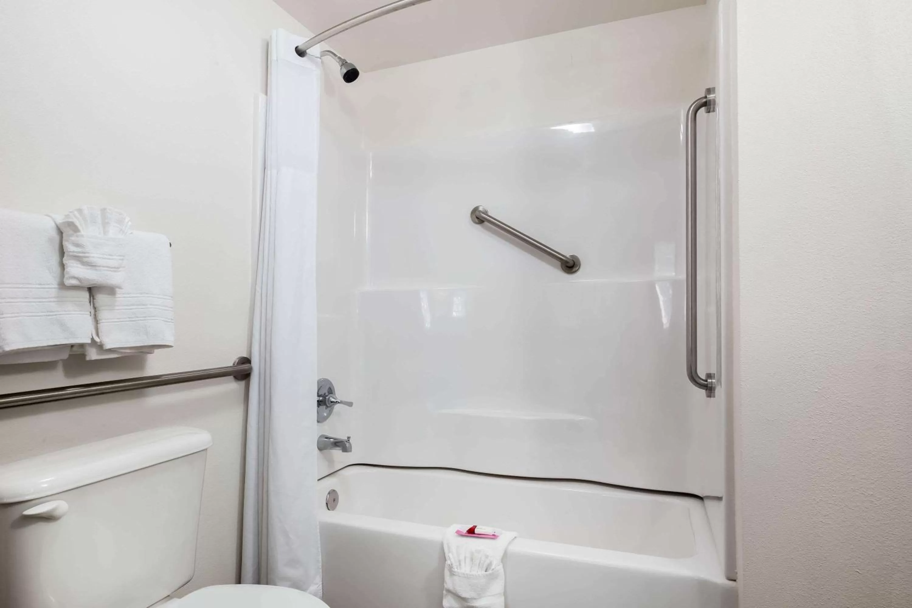 Bathroom in Baymont by Wyndham Spokane