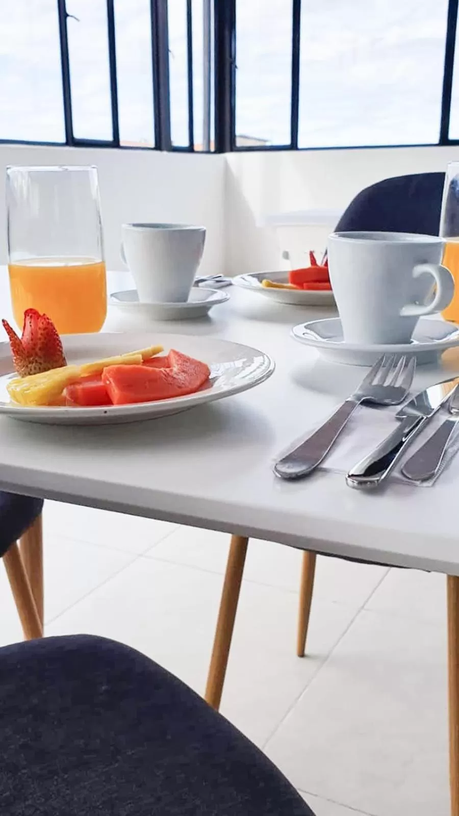 Breakfast in Hotel Le Falep