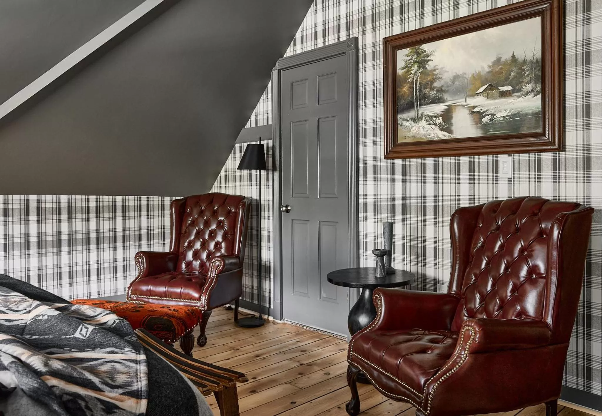 Seating area in Blind Tiger Burlington