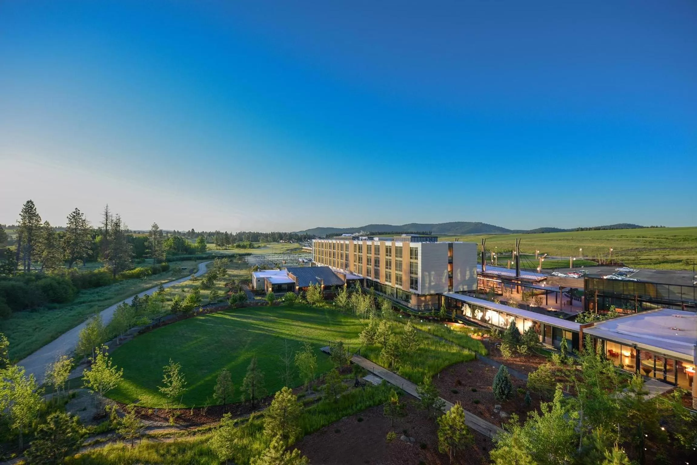 Bird's eye view in Coeur D'Alene Casino Resort Hotel