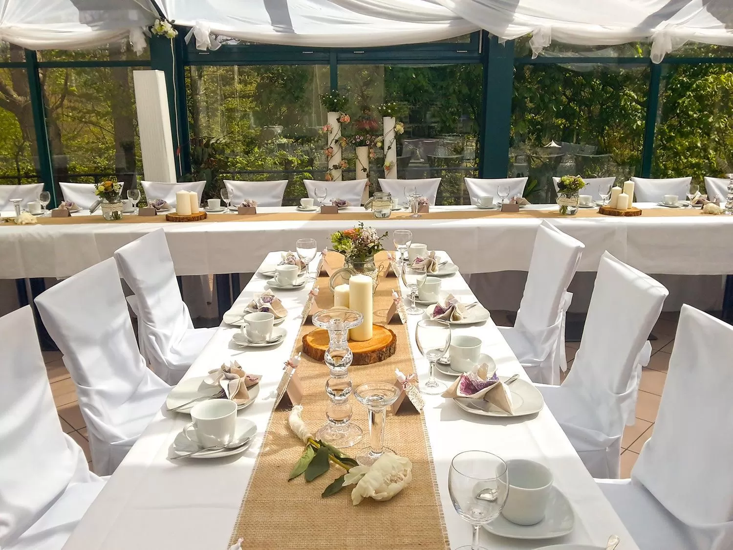 Restaurant/places to eat in Parkhotel Waldschlösschen