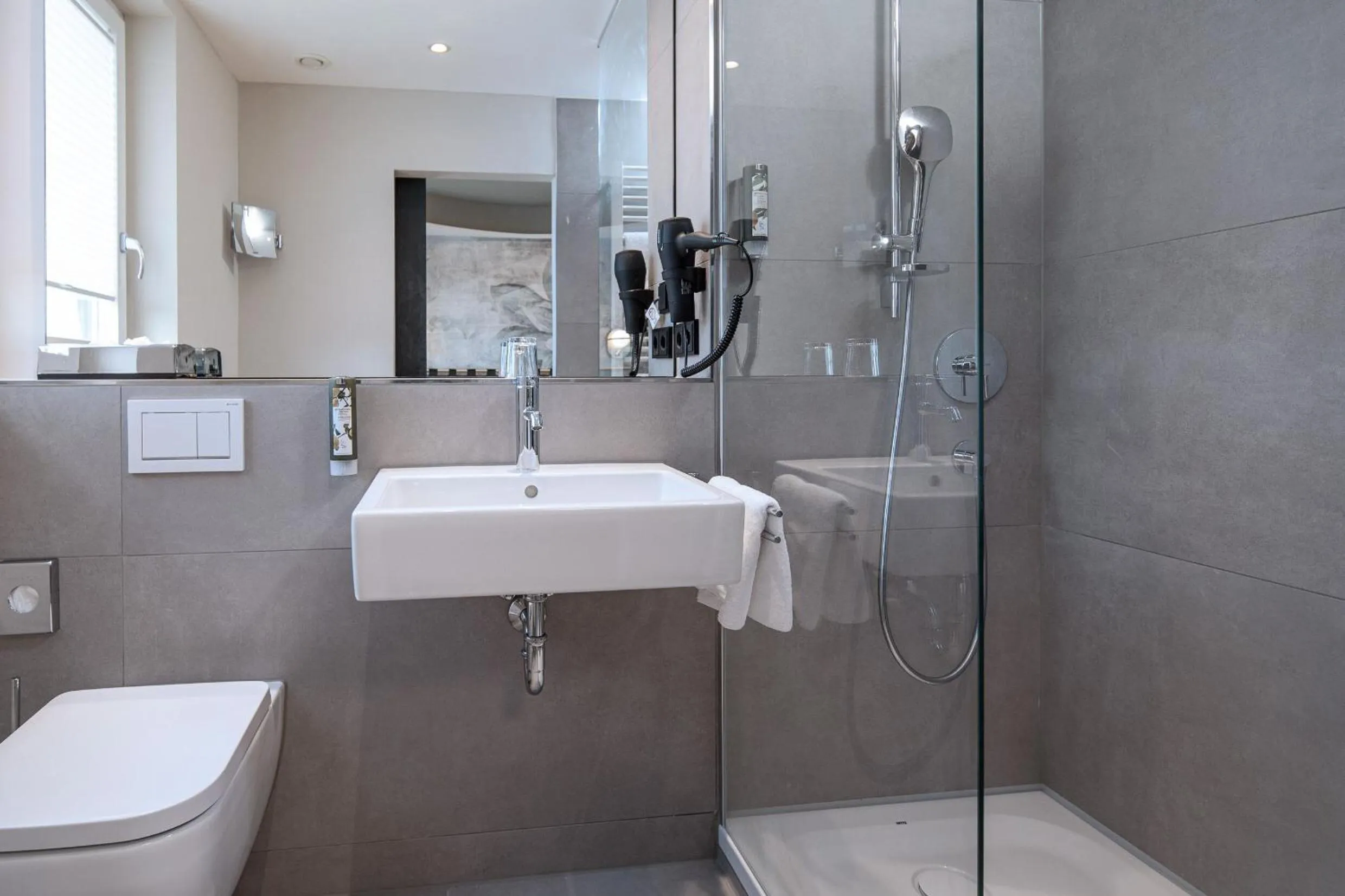 Bathroom in Parkhotel Schmid