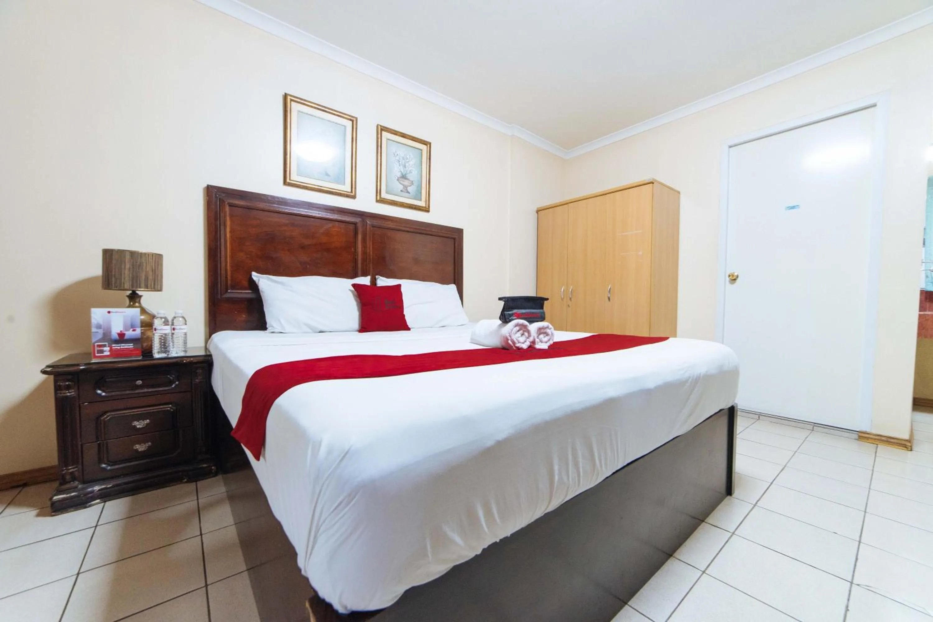 Bed in RedDoorz @ Clarkview 21st Street Angeles City