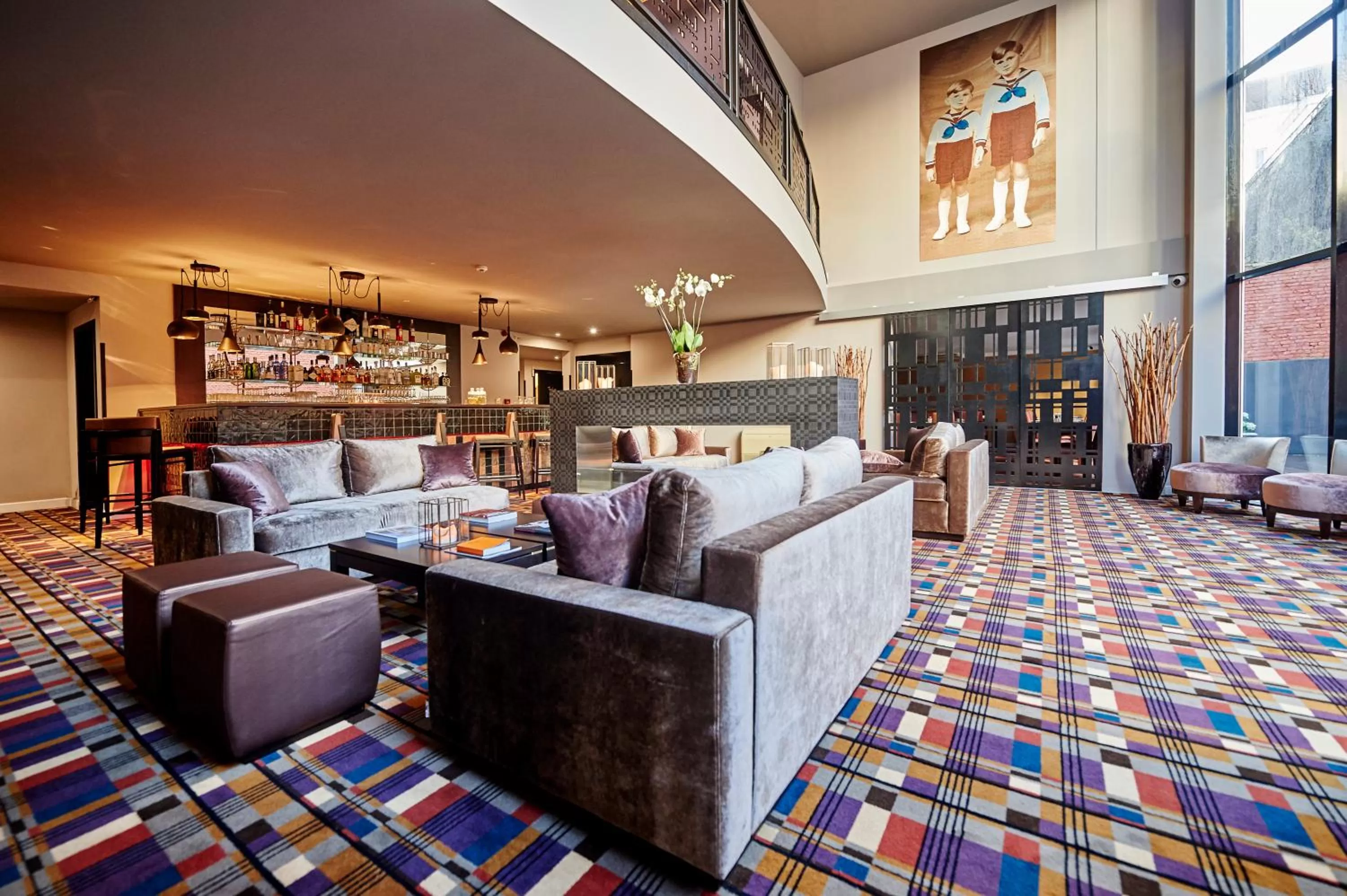 Lounge or bar in Hotel The Augustin