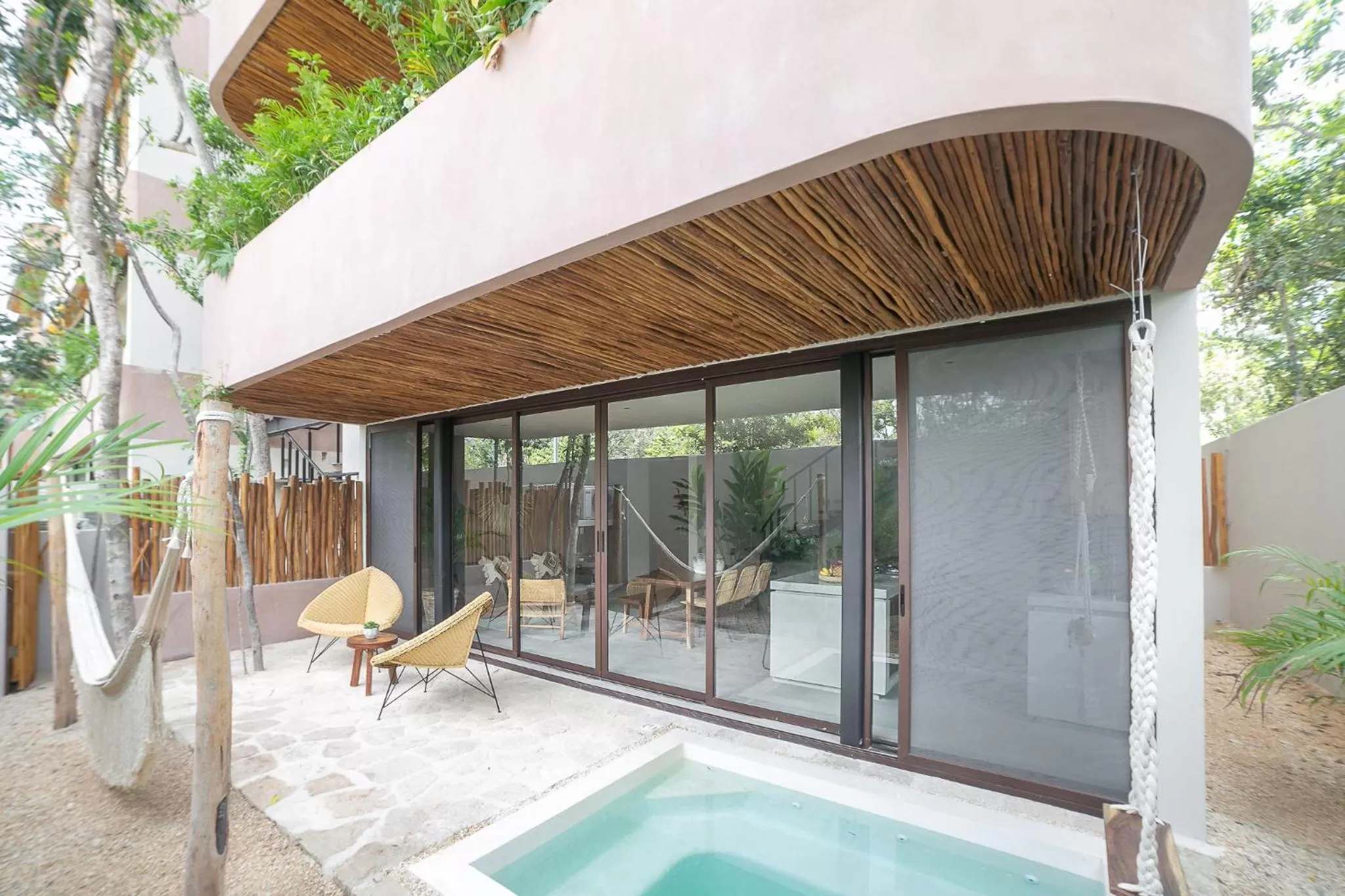 Swimming pool in Zereno Tulum Beach Club Access