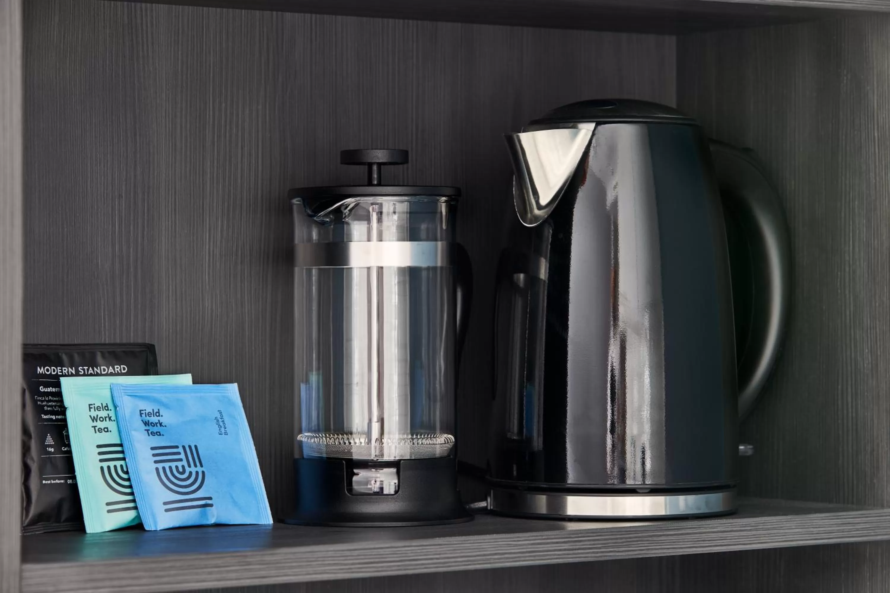 Coffee/tea facilities in ARK Canary Wharf