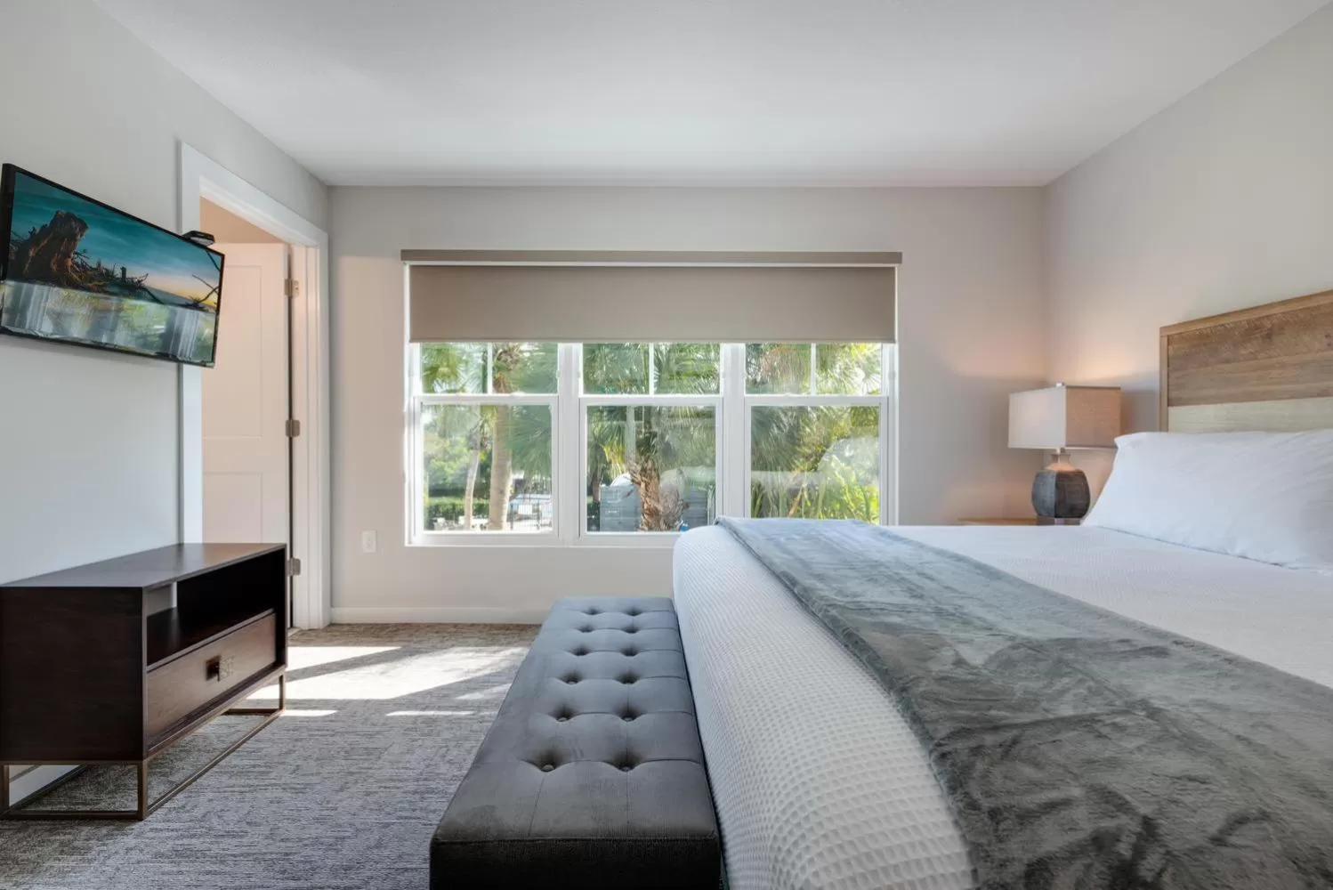 Bed in Escape Coastal Resort on Casey Key