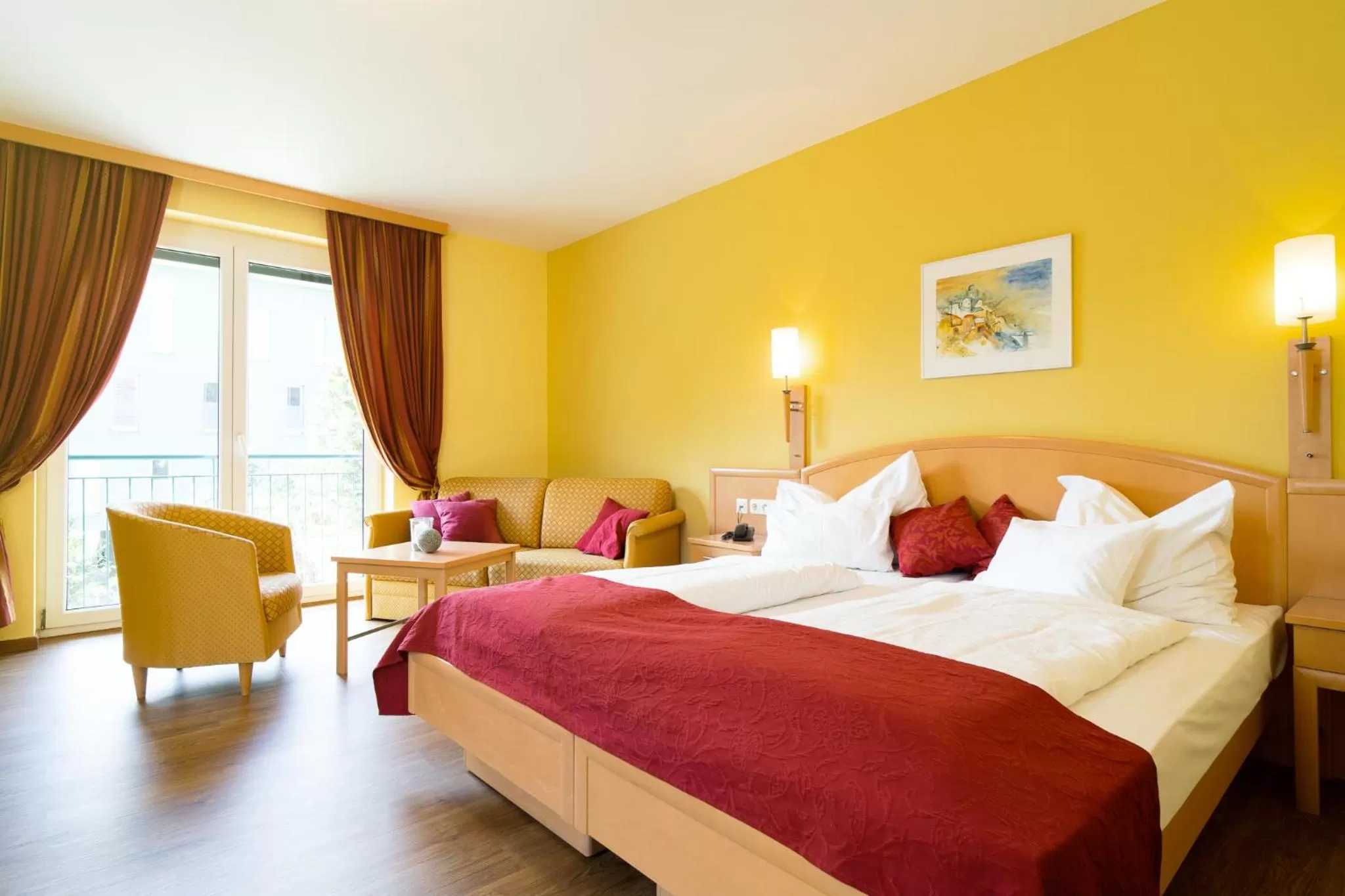 Bed in Hotel Garni Pölzl