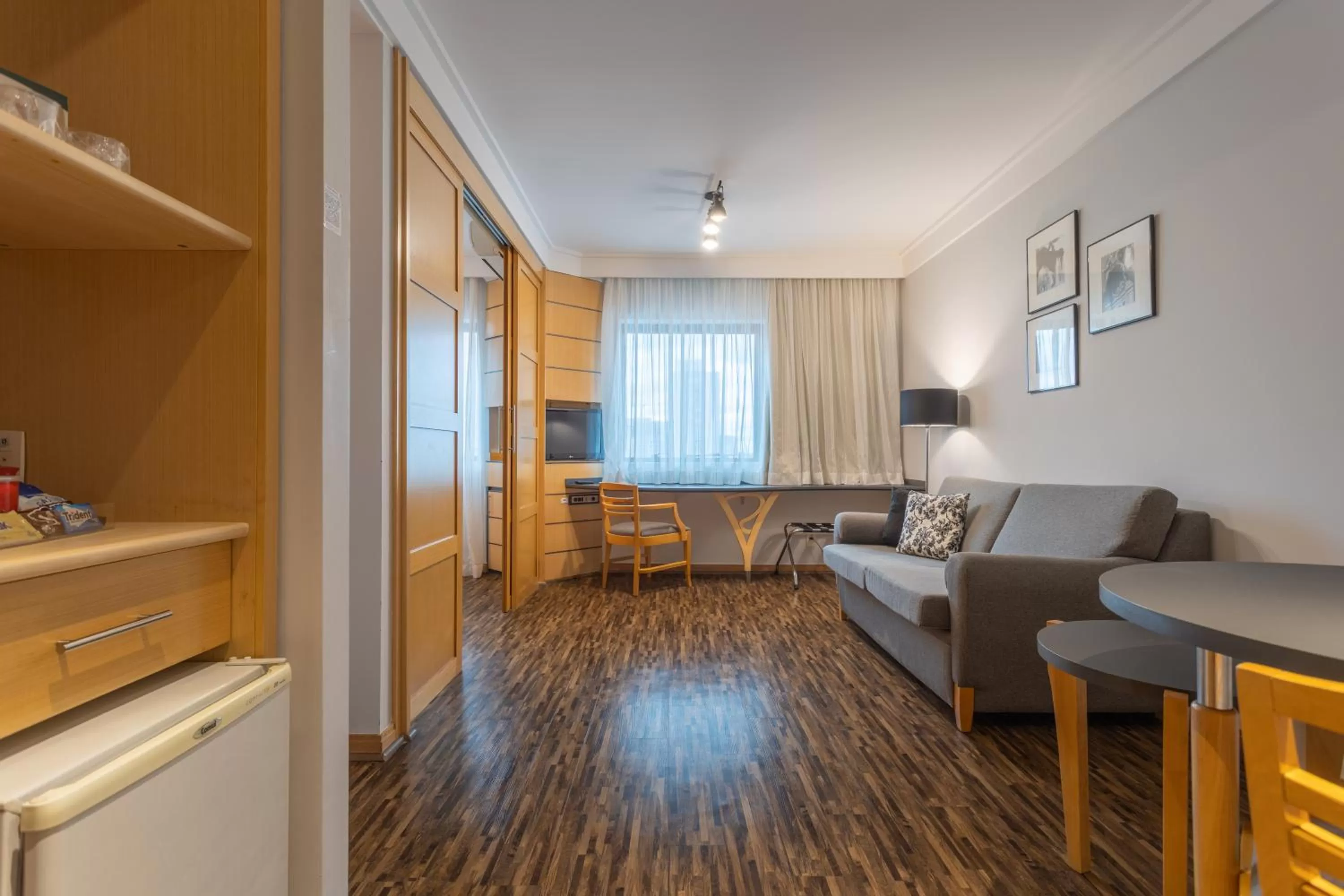 Living room in Green Place Ibirapuera