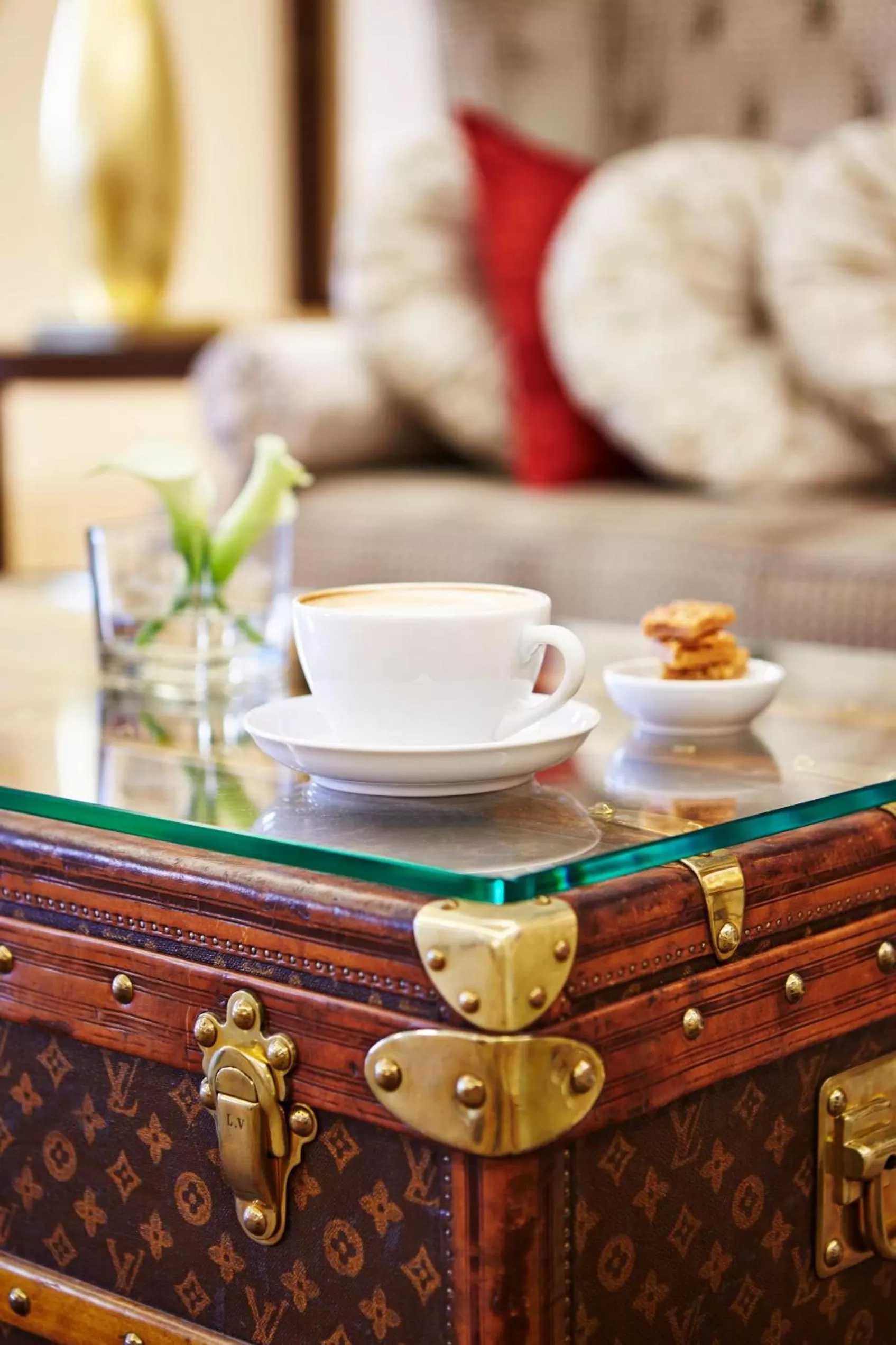 Decorative detail in Steigenberger Icon Parkhotel Düsseldorf