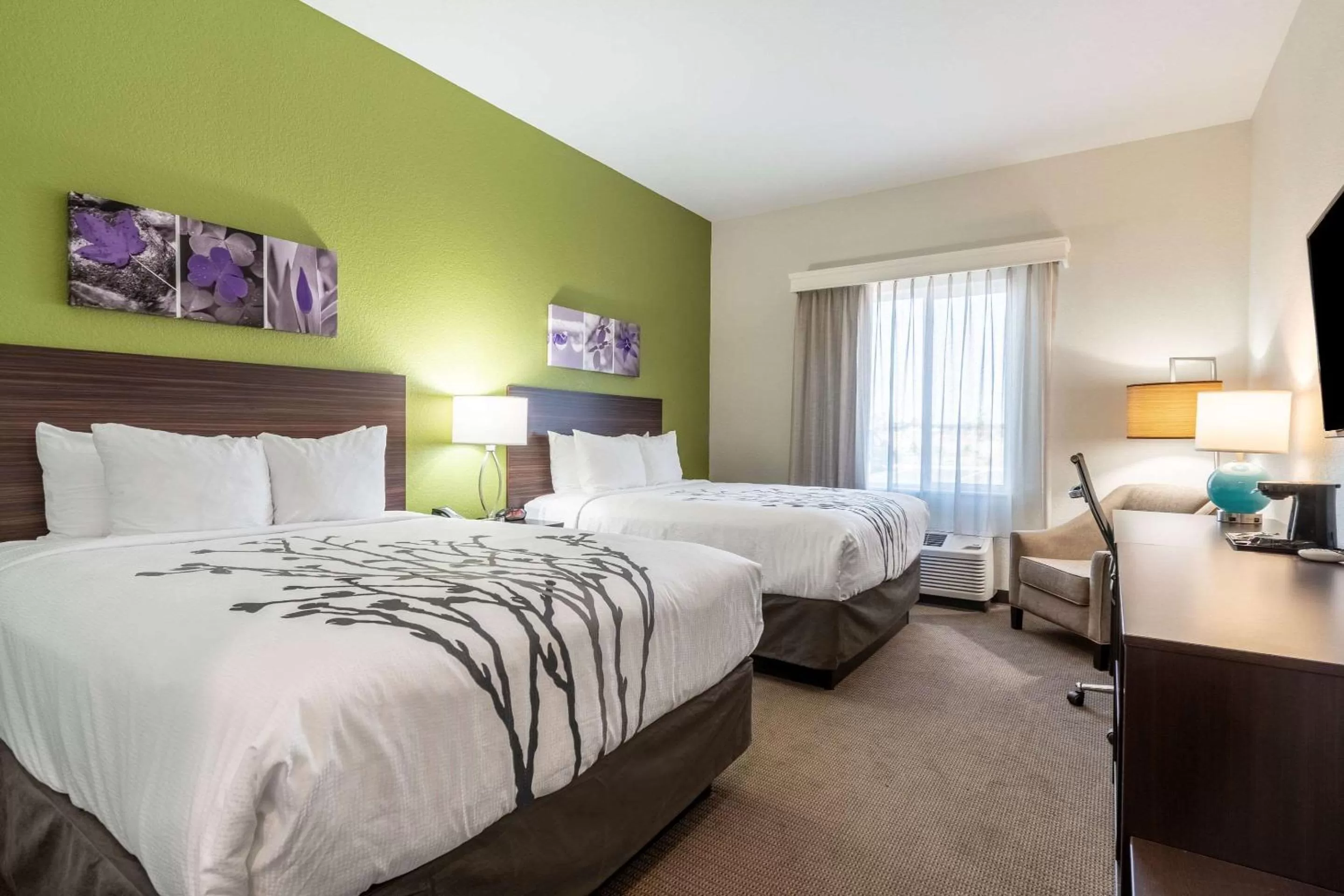 Photo of the whole room, Bed in Sleep Inn Boardman