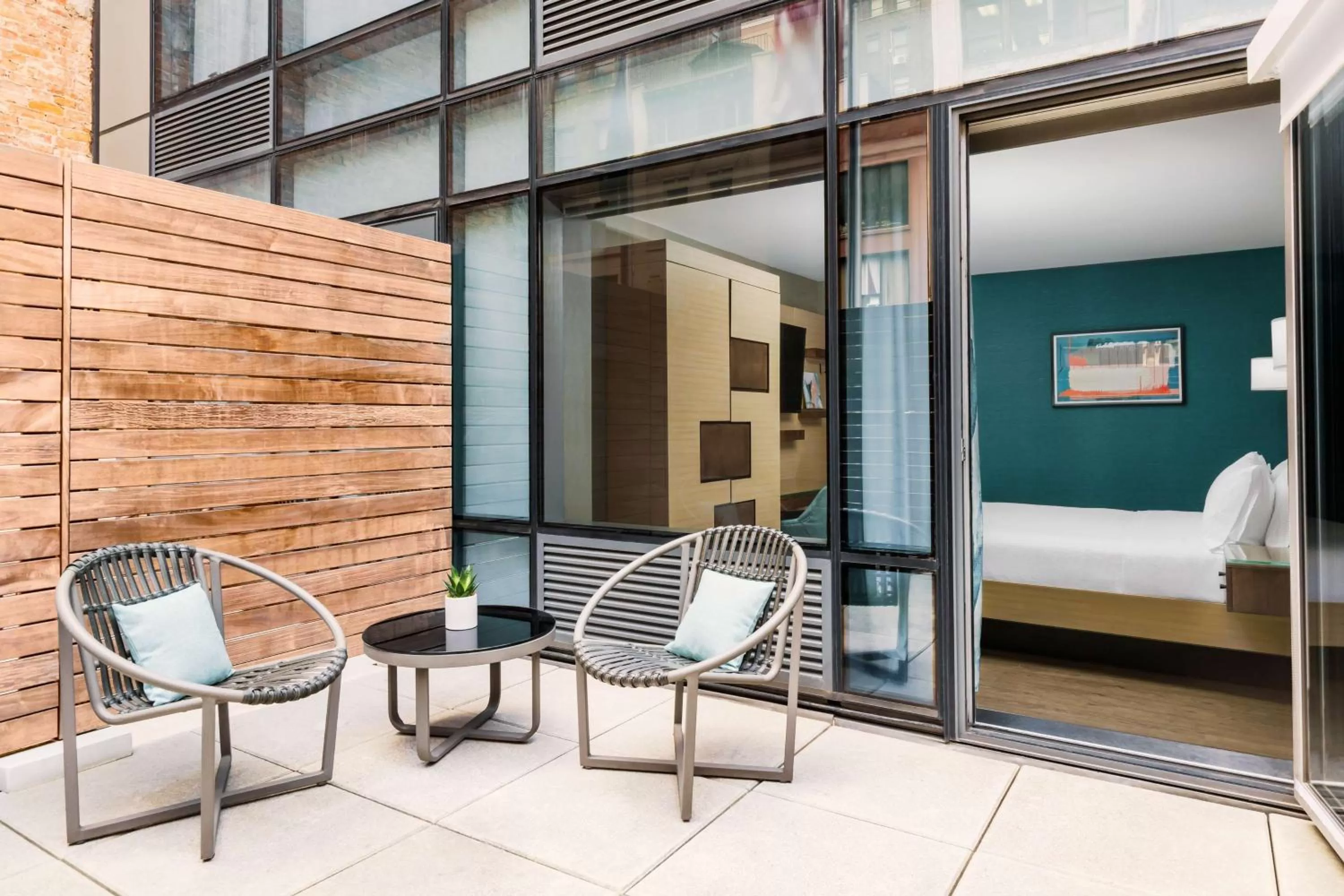 View (from property/room) in Hilton Garden Inn New York Times Square North