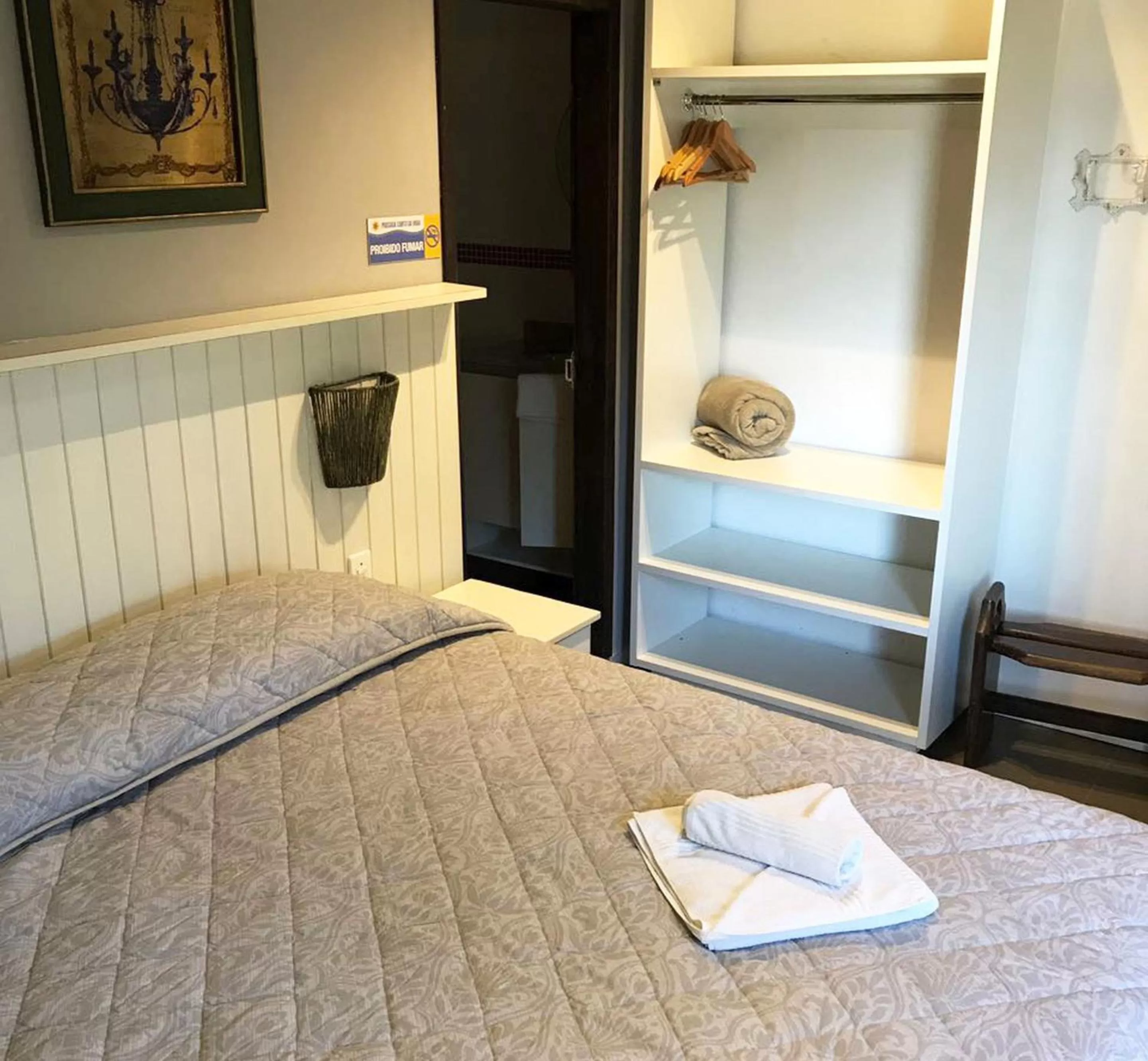 Bedroom, Bed in Pousada Canto da Vigia