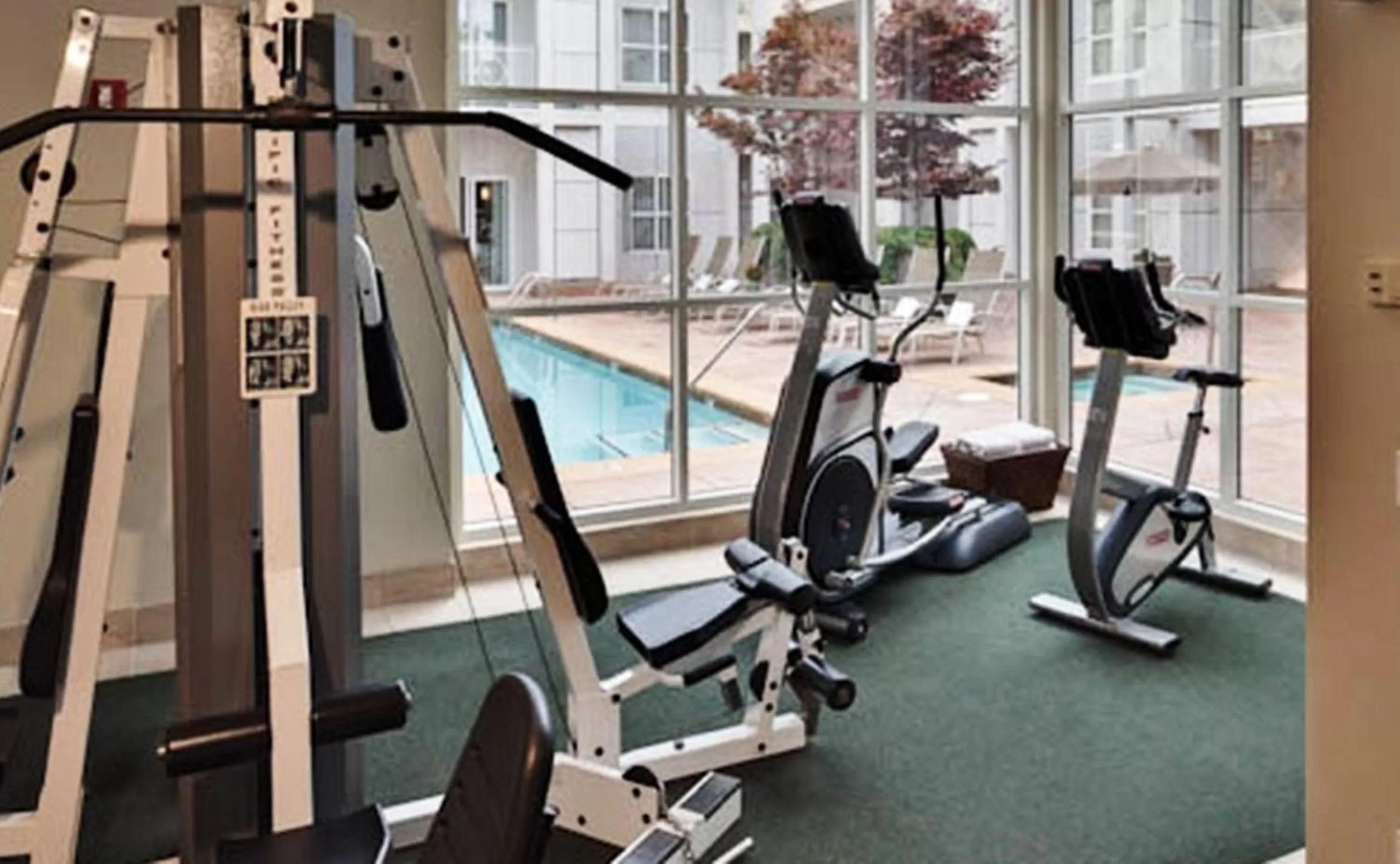 Fitness centre/facilities in Corporate Inn Sunnyvale - All-Suite Hotel