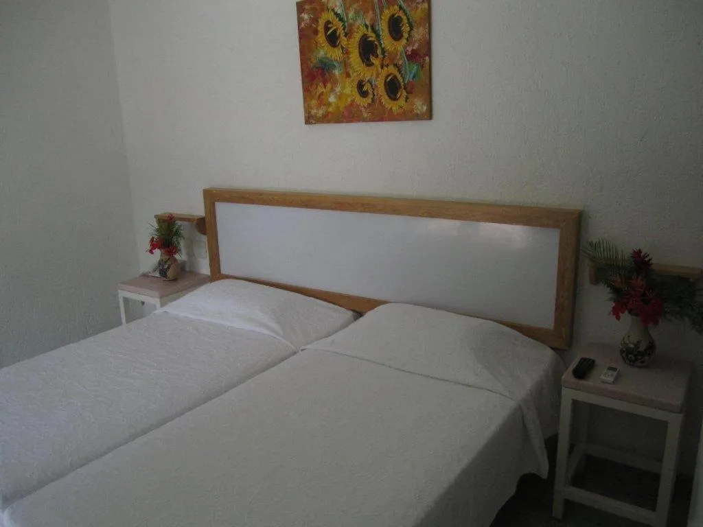 Bed in Hotel Olinalá Diamante