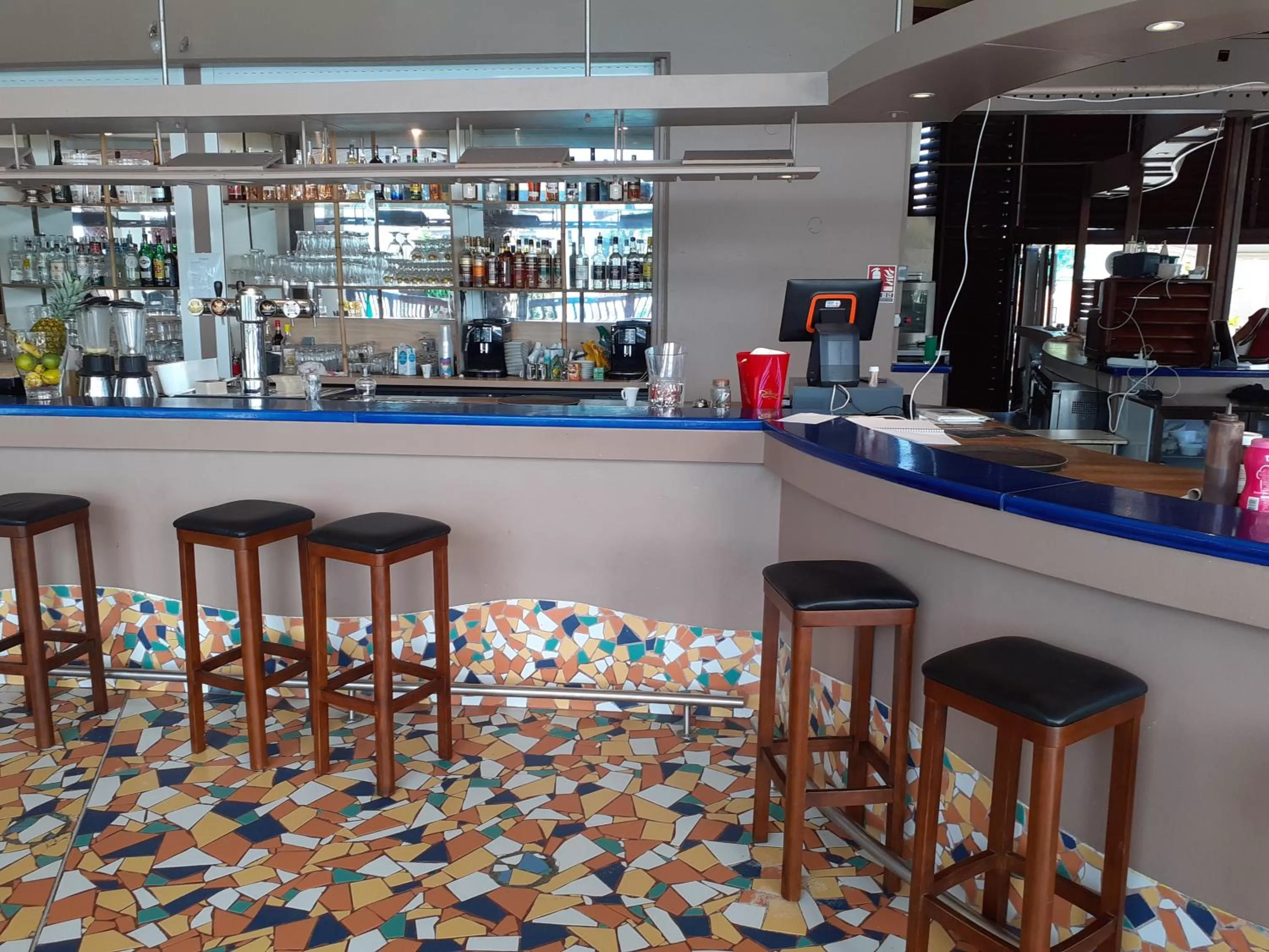 Lounge or bar in Le Studio les Tropiques au Village MANGANAO