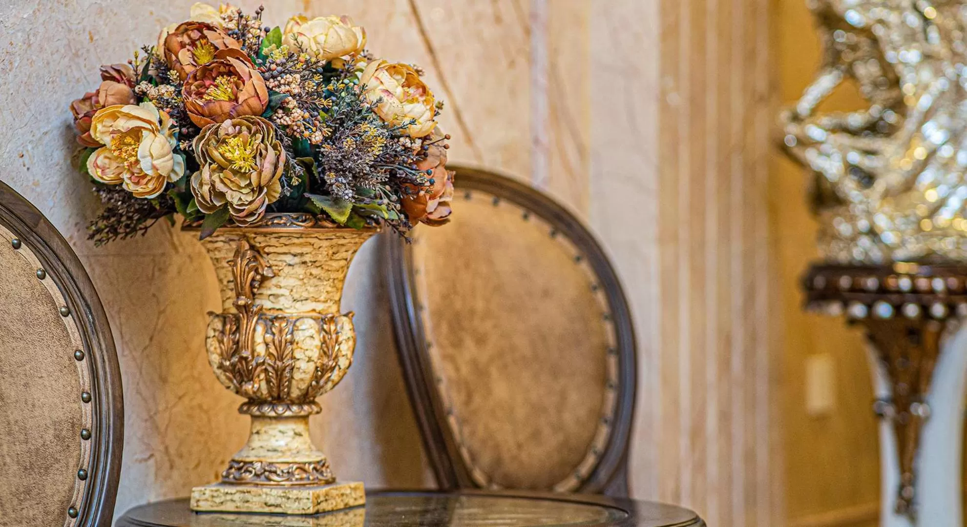 Decorative detail in Affa Boutique Hotel