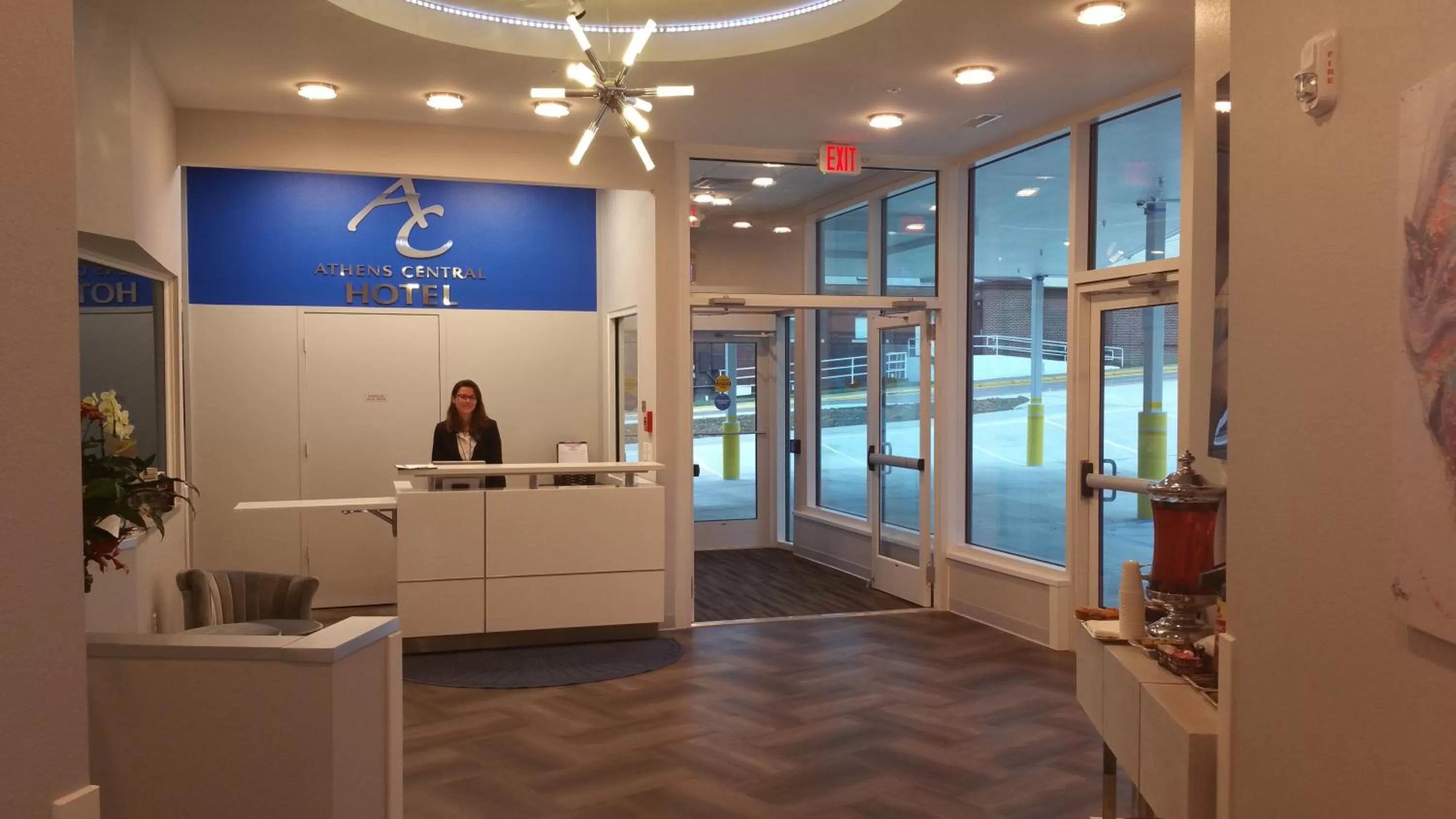 Lobby or reception in Athens Central Hotel