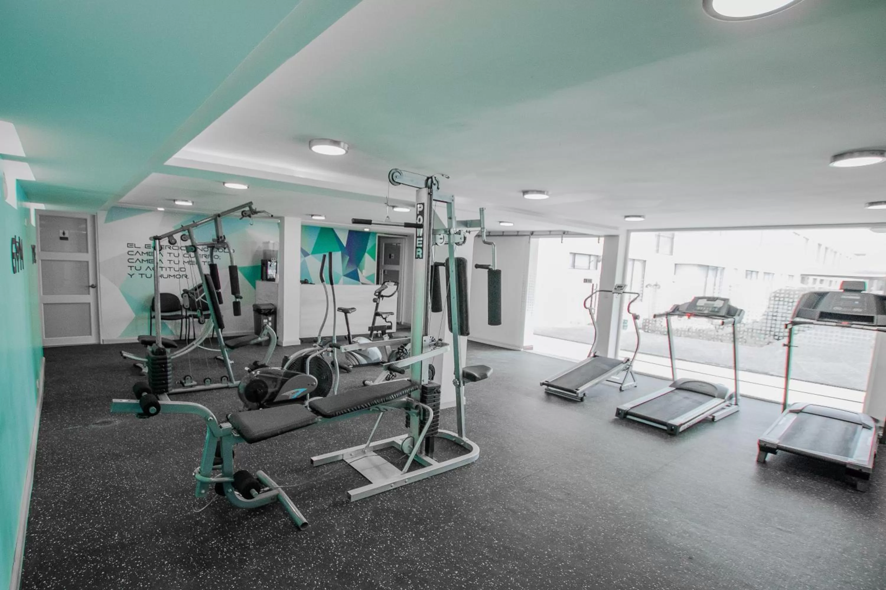 Fitness centre/facilities in Hotel Ajavi