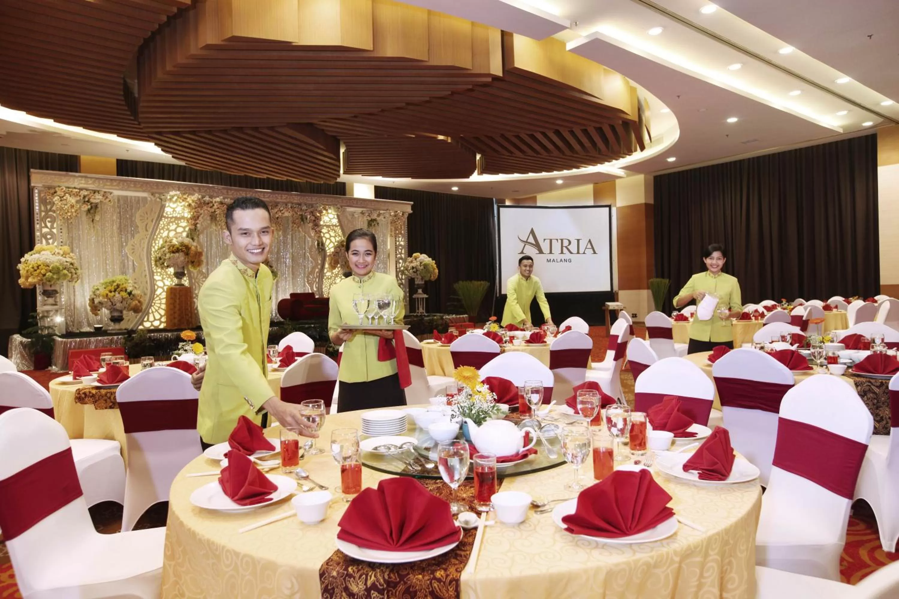 Staff in Atria Hotel Malang