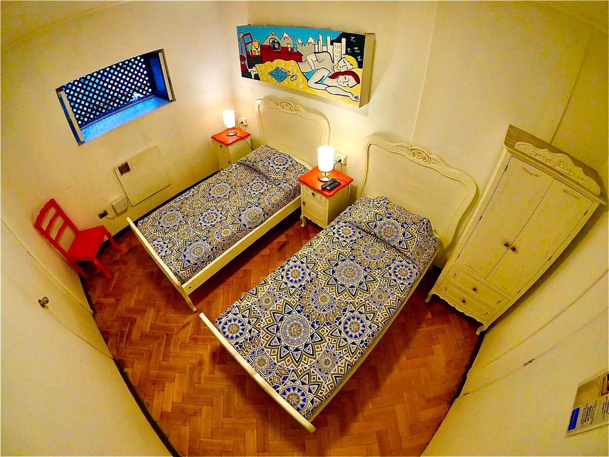 Bed in Hostal Providencia