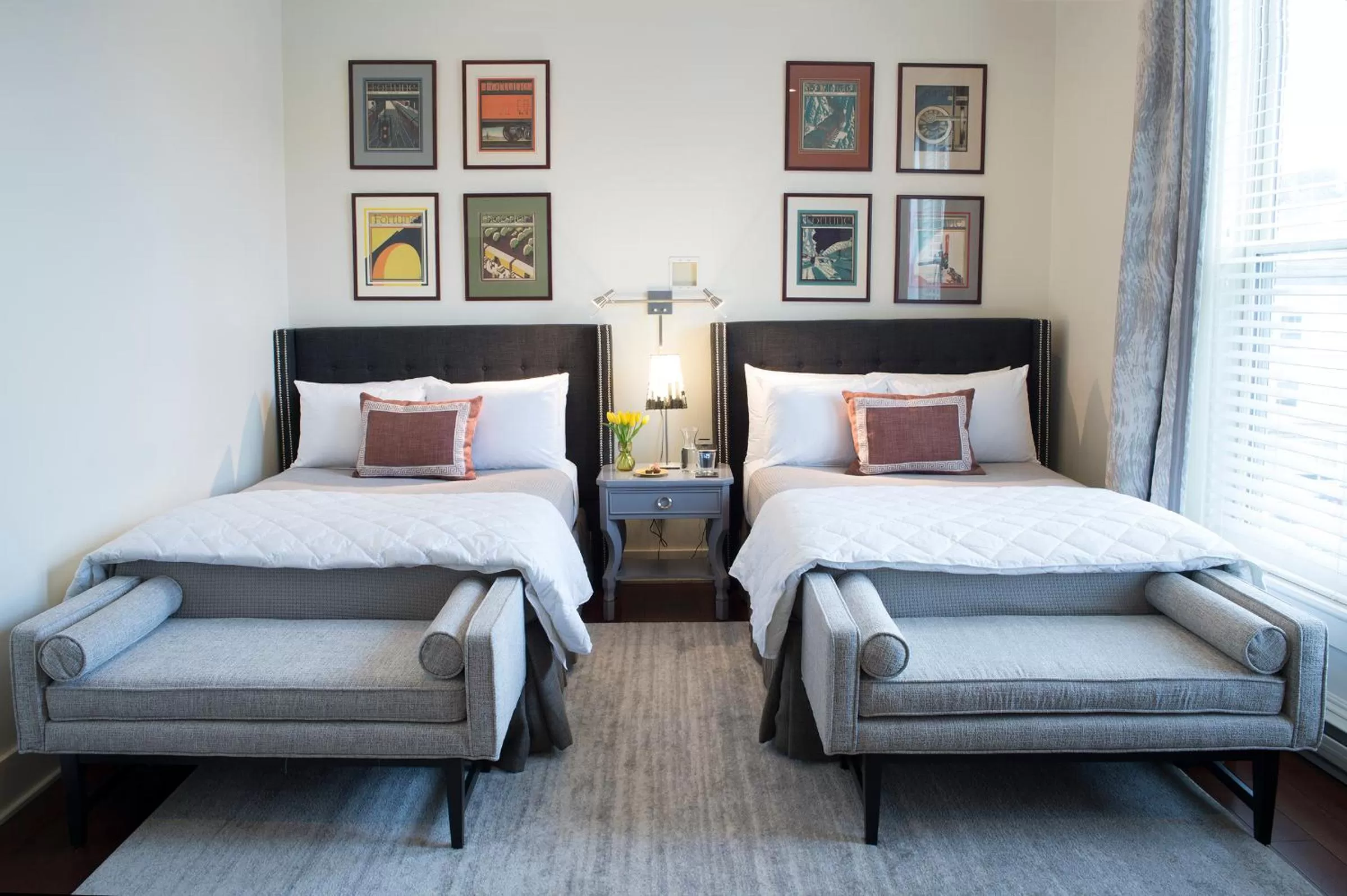 Bedroom, Bed in The Barrington