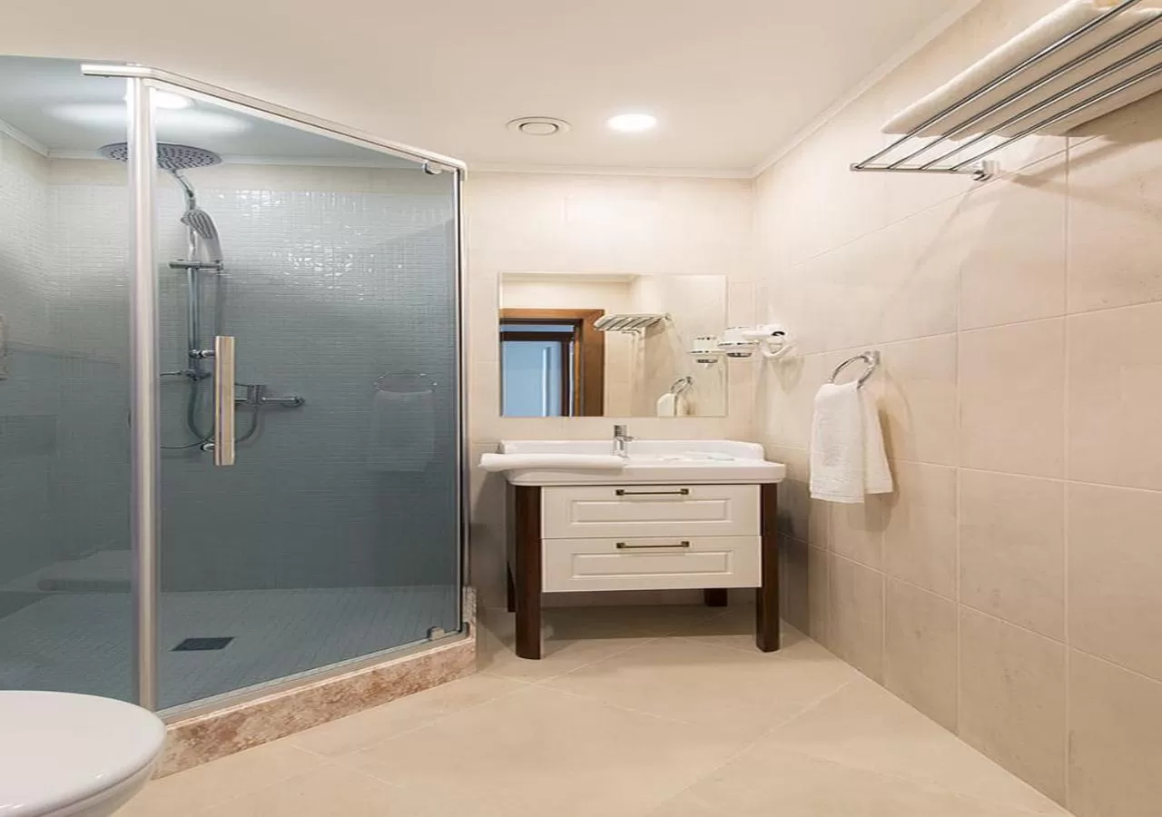 Bathroom in Boutique Hotel Kaspi