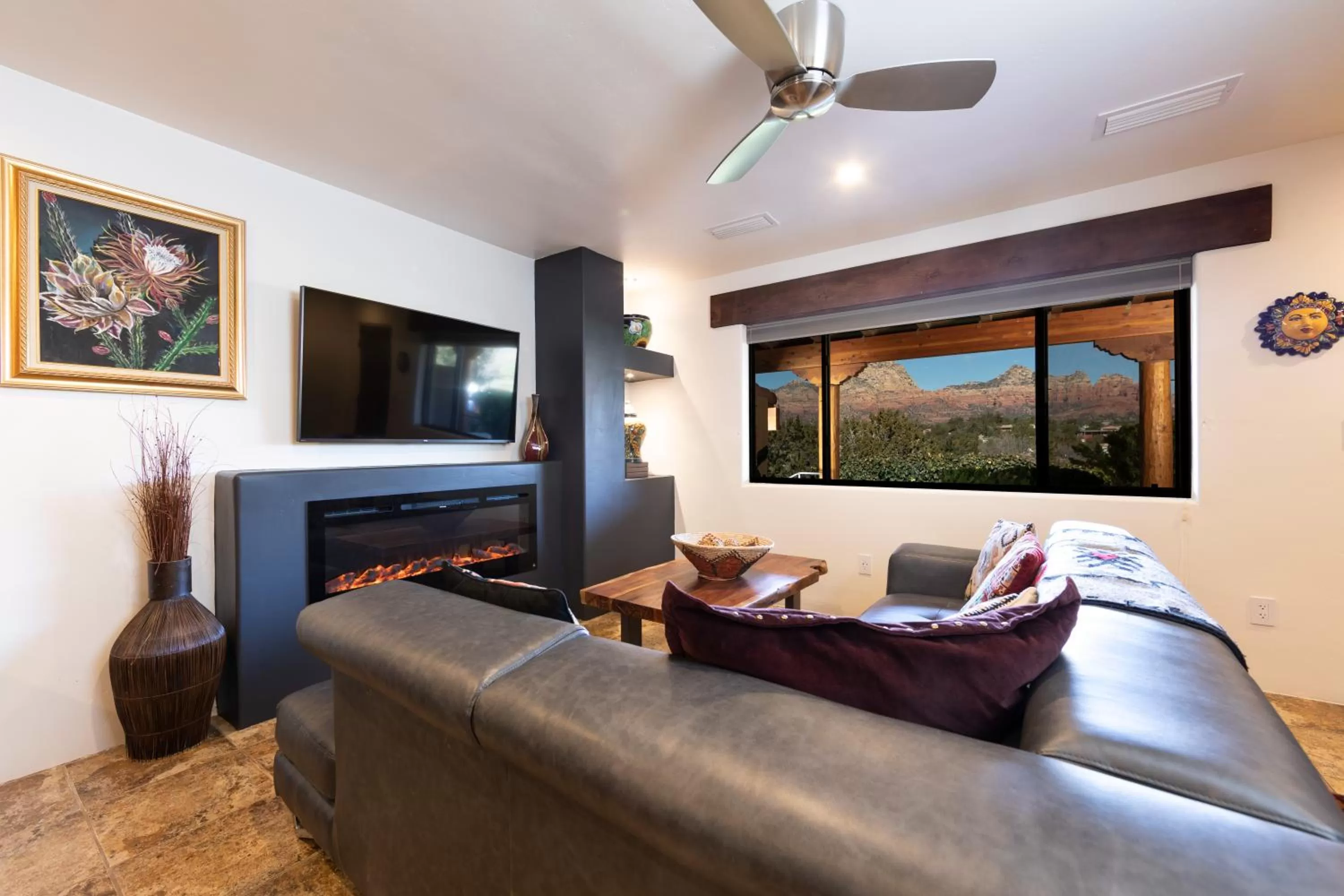 Living room in A Sunset Chateau