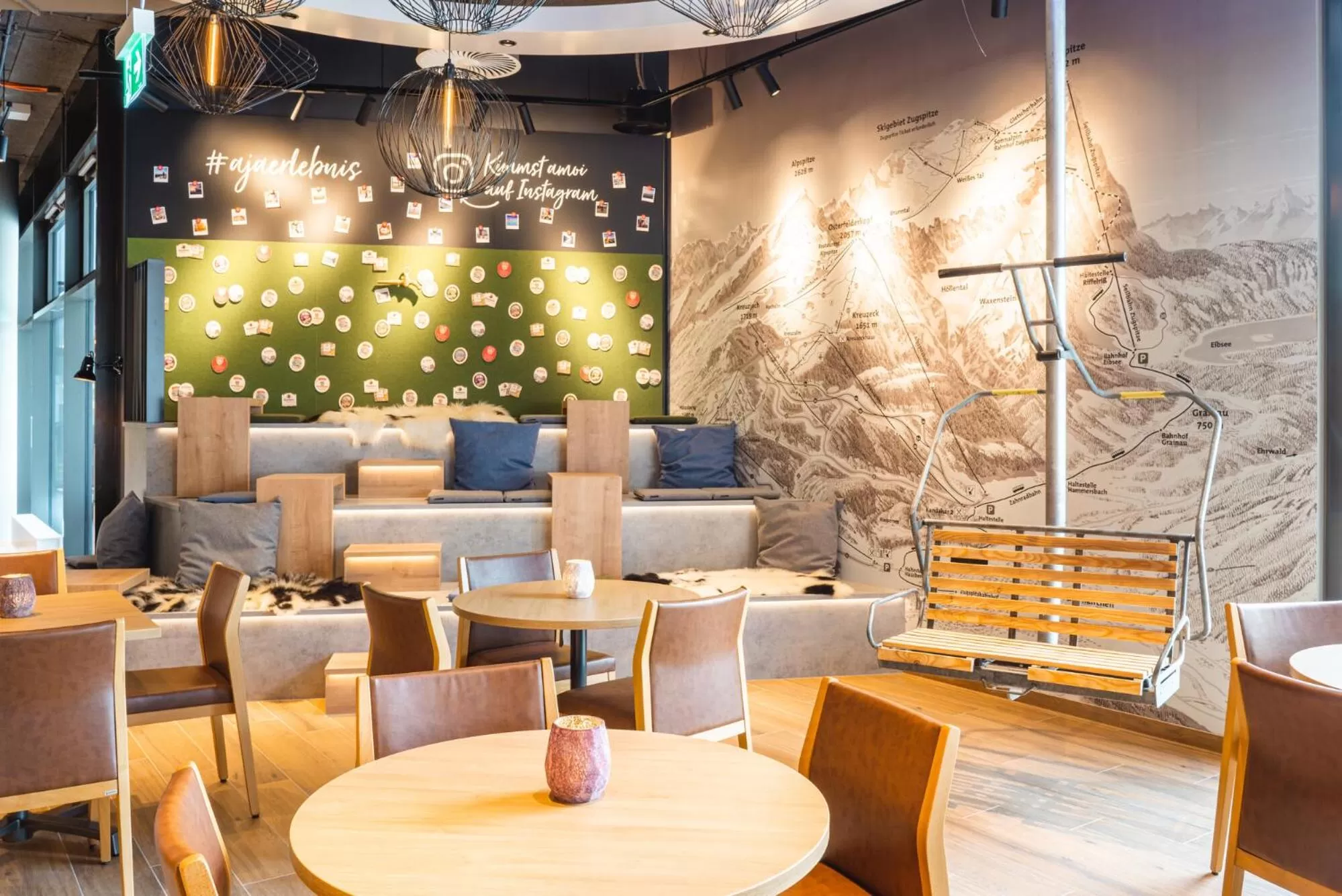 Seating area in aja Garmisch-Partenkirchen