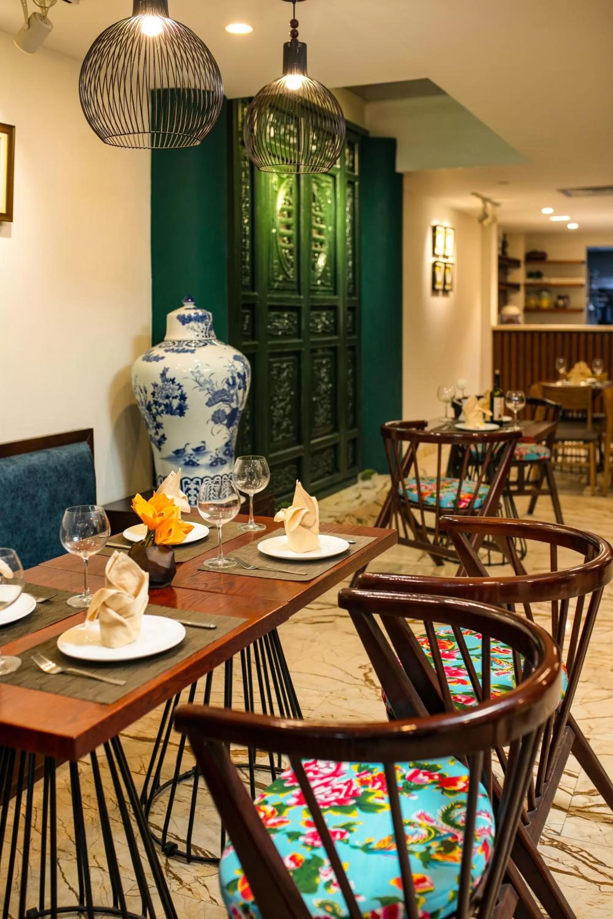 Restaurant/places to eat in Midori Boutique Hotel
