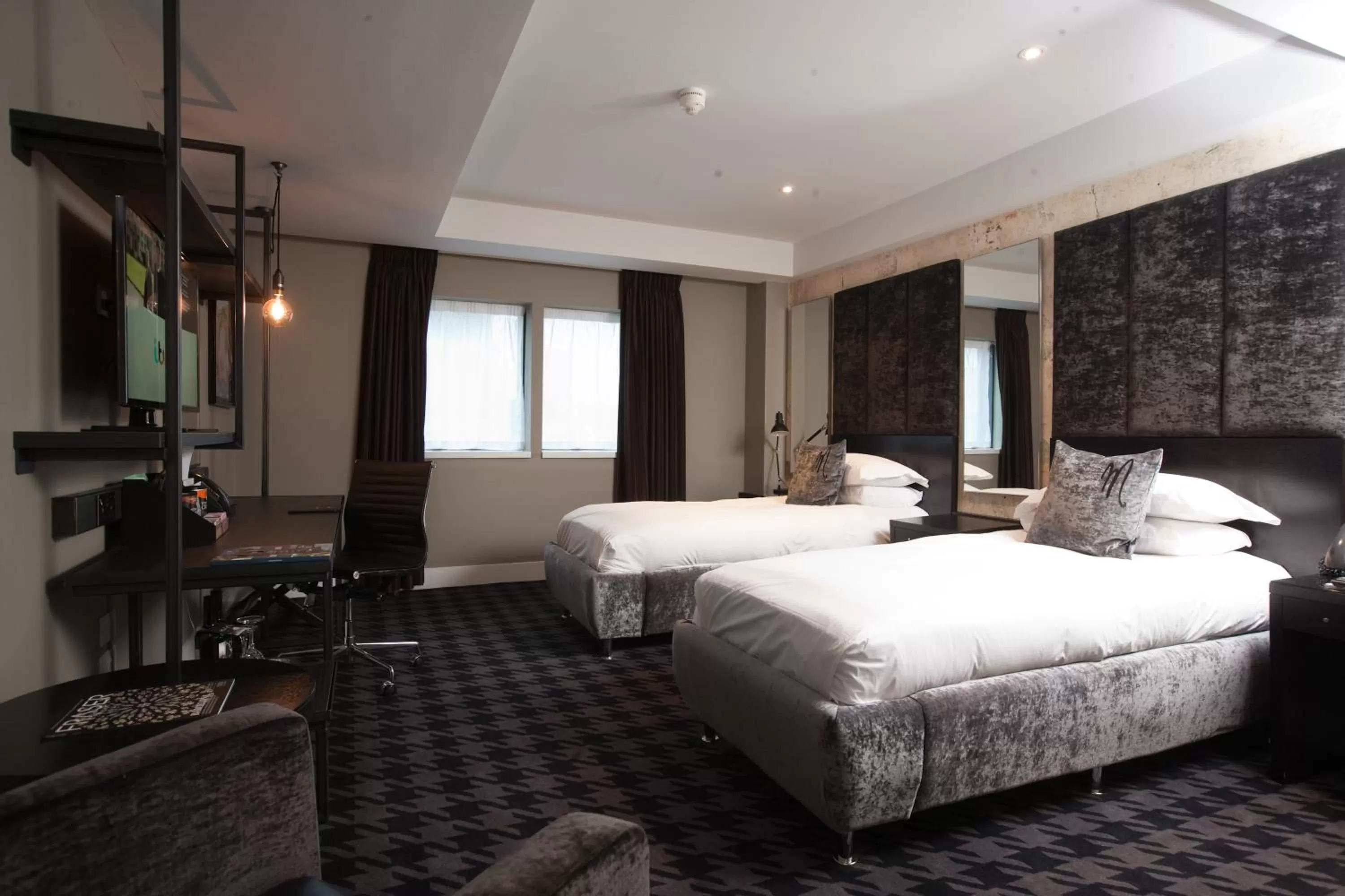 Bedroom, Bed in Malmaison Birmingham