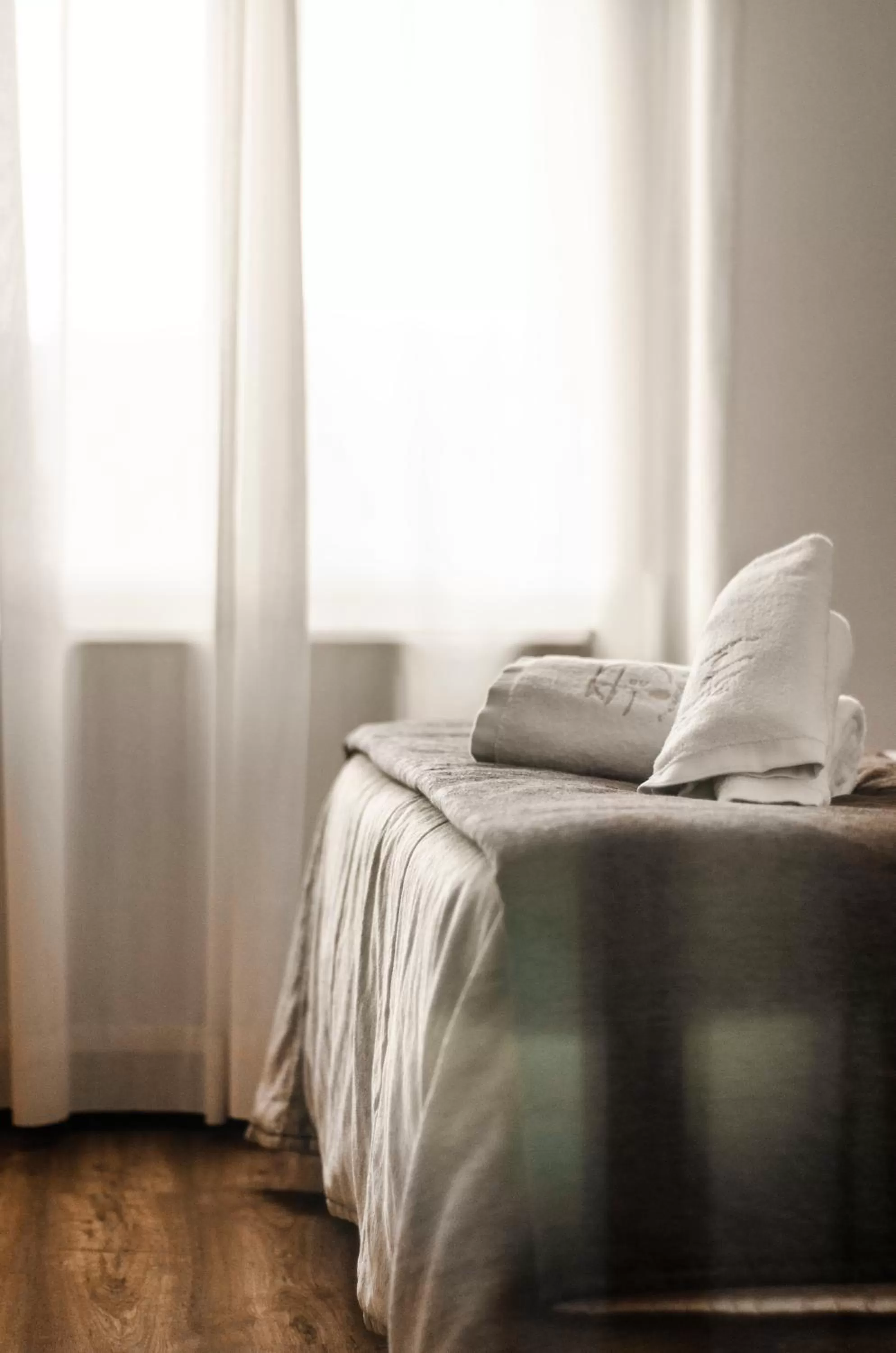 Decorative detail, Bed in La Trobada Hotel Boutique