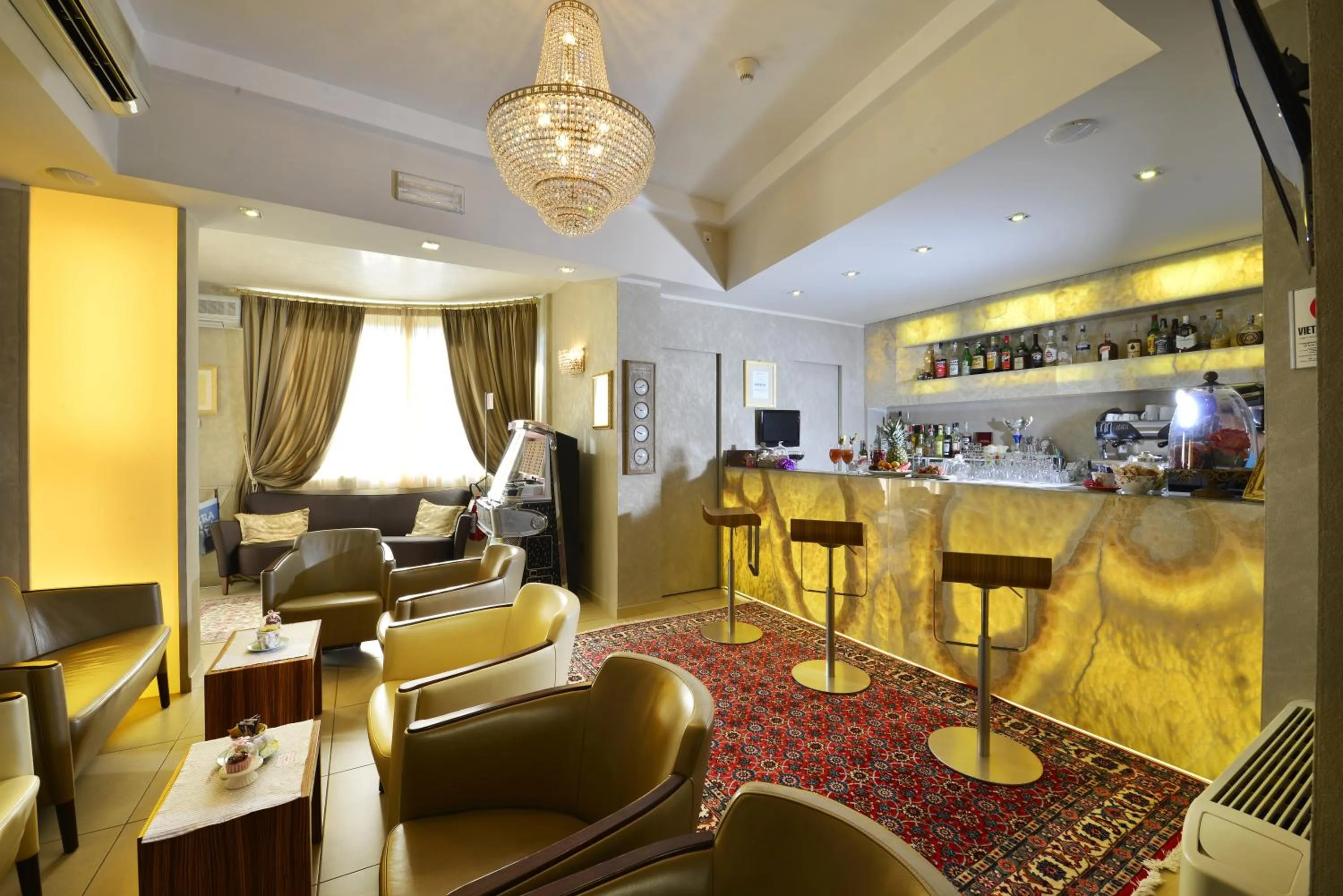 Lounge or bar in Hotel Villa Tiziana