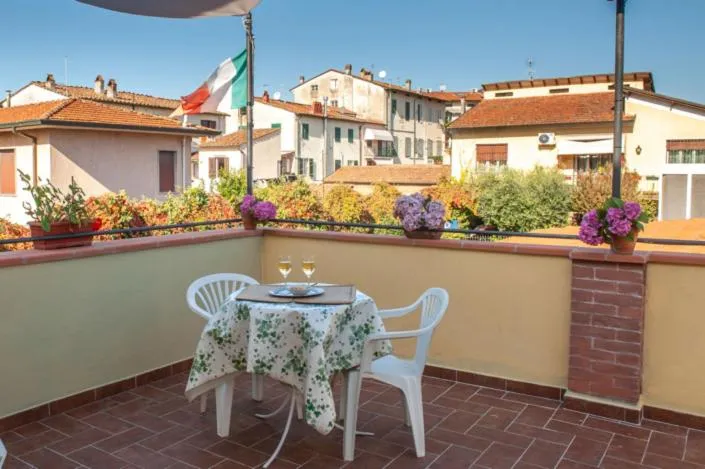 Balcony/Terrace in Hotel Melecchi