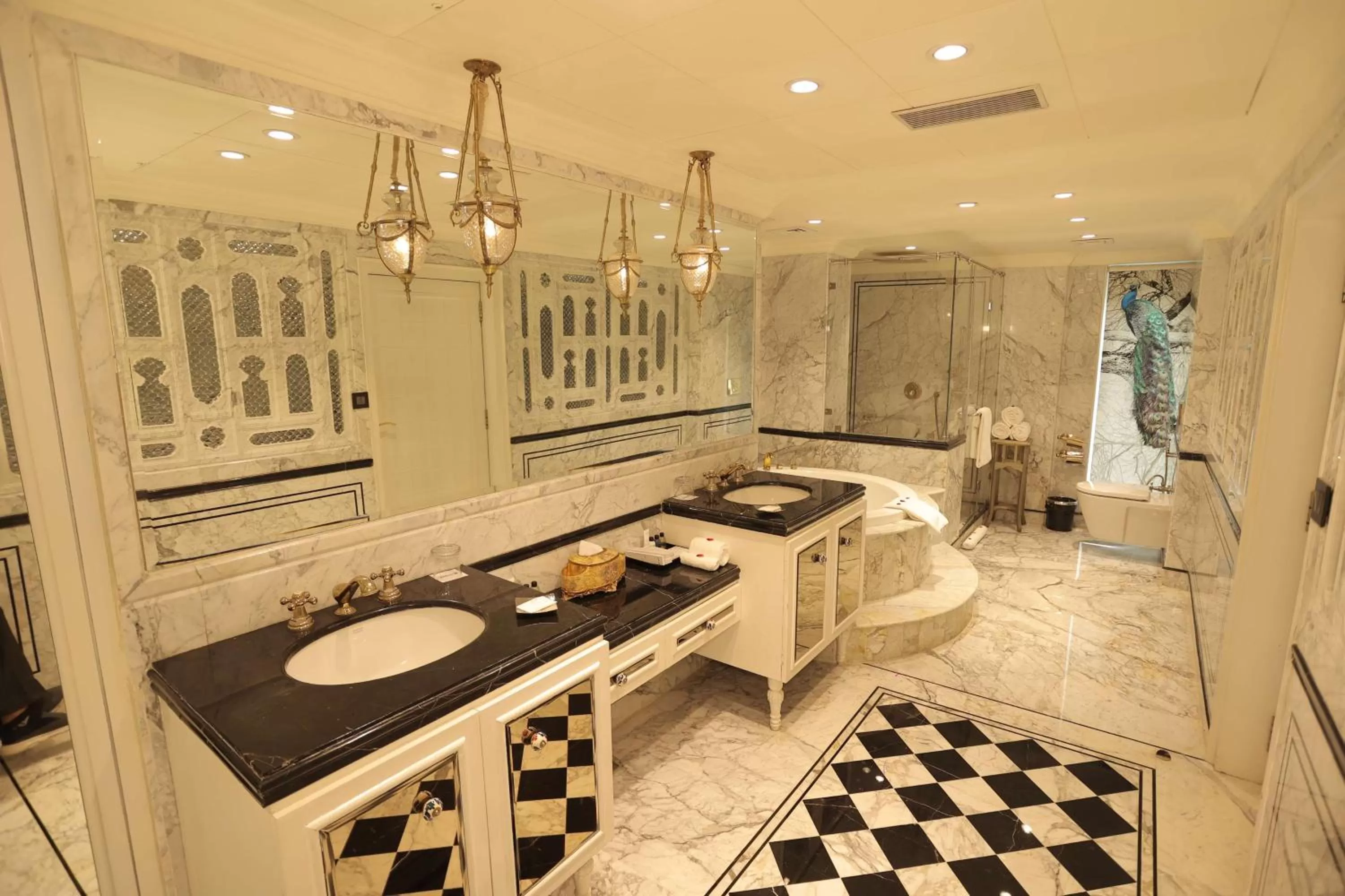 Bathroom in Radisson Blu Udaipur Palace Resort & Spa