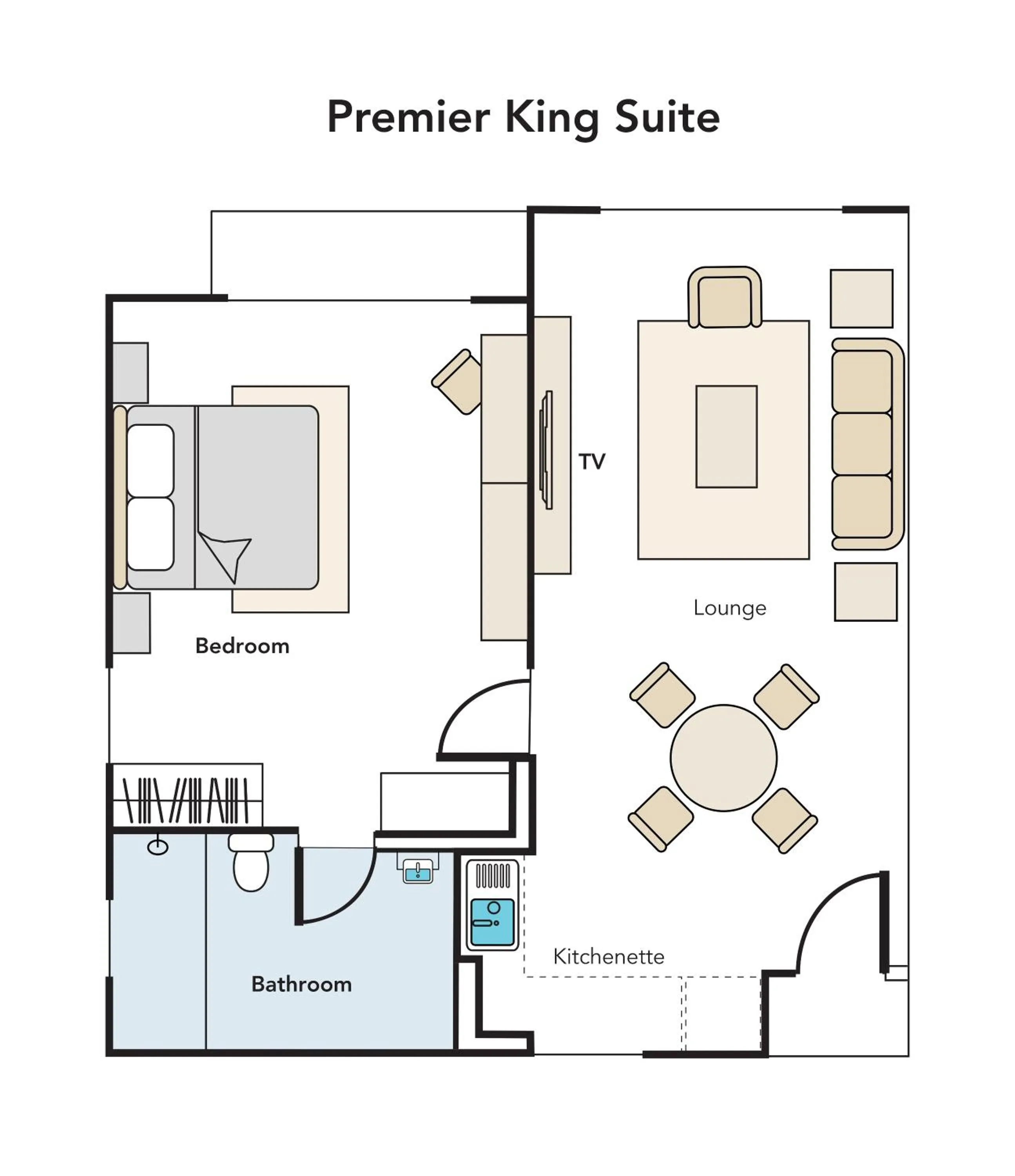 Floor plan in Acappella Suite Hotel, Shah Alam
