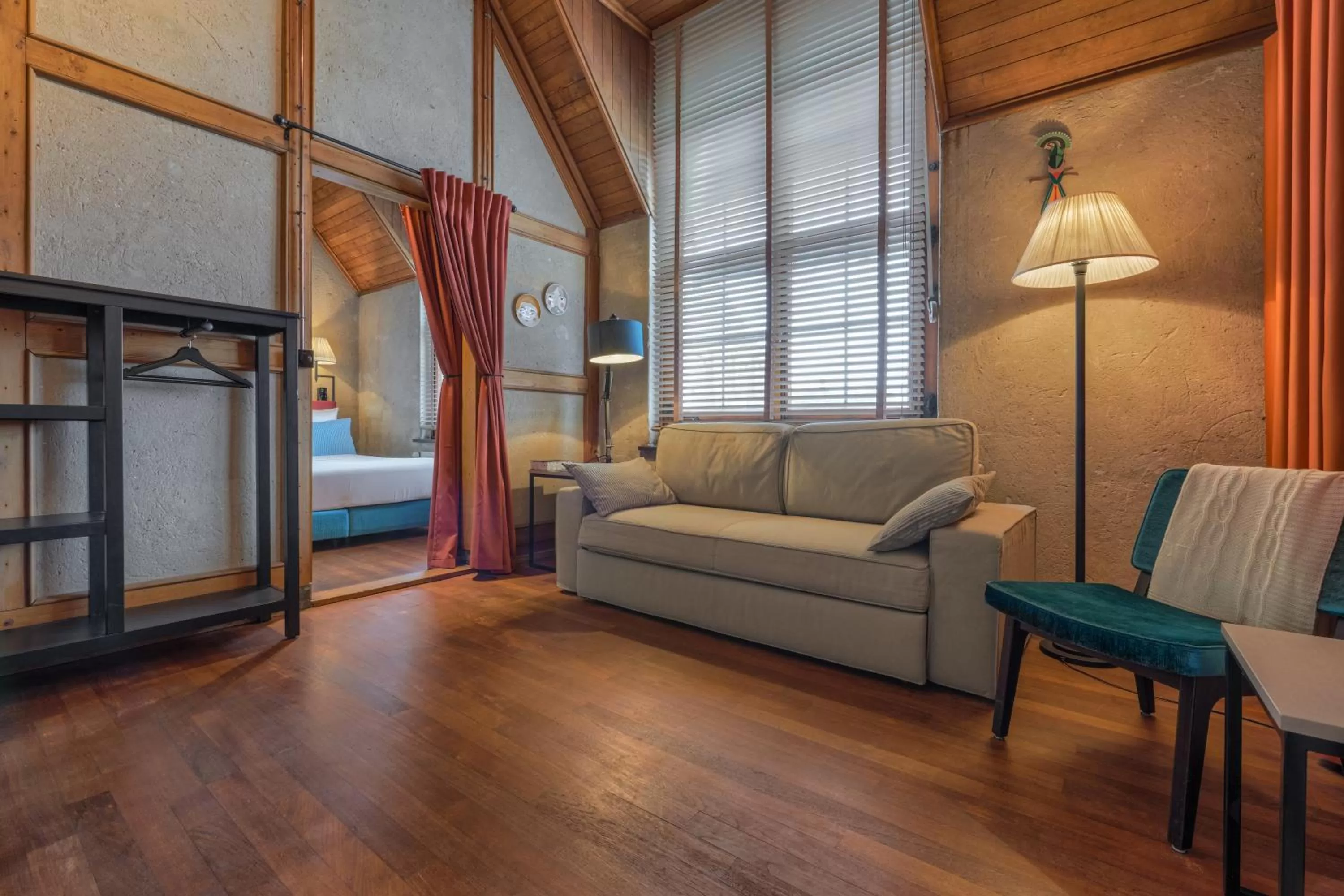 Living room, Bed in Boutique Hotel The Roosevelt