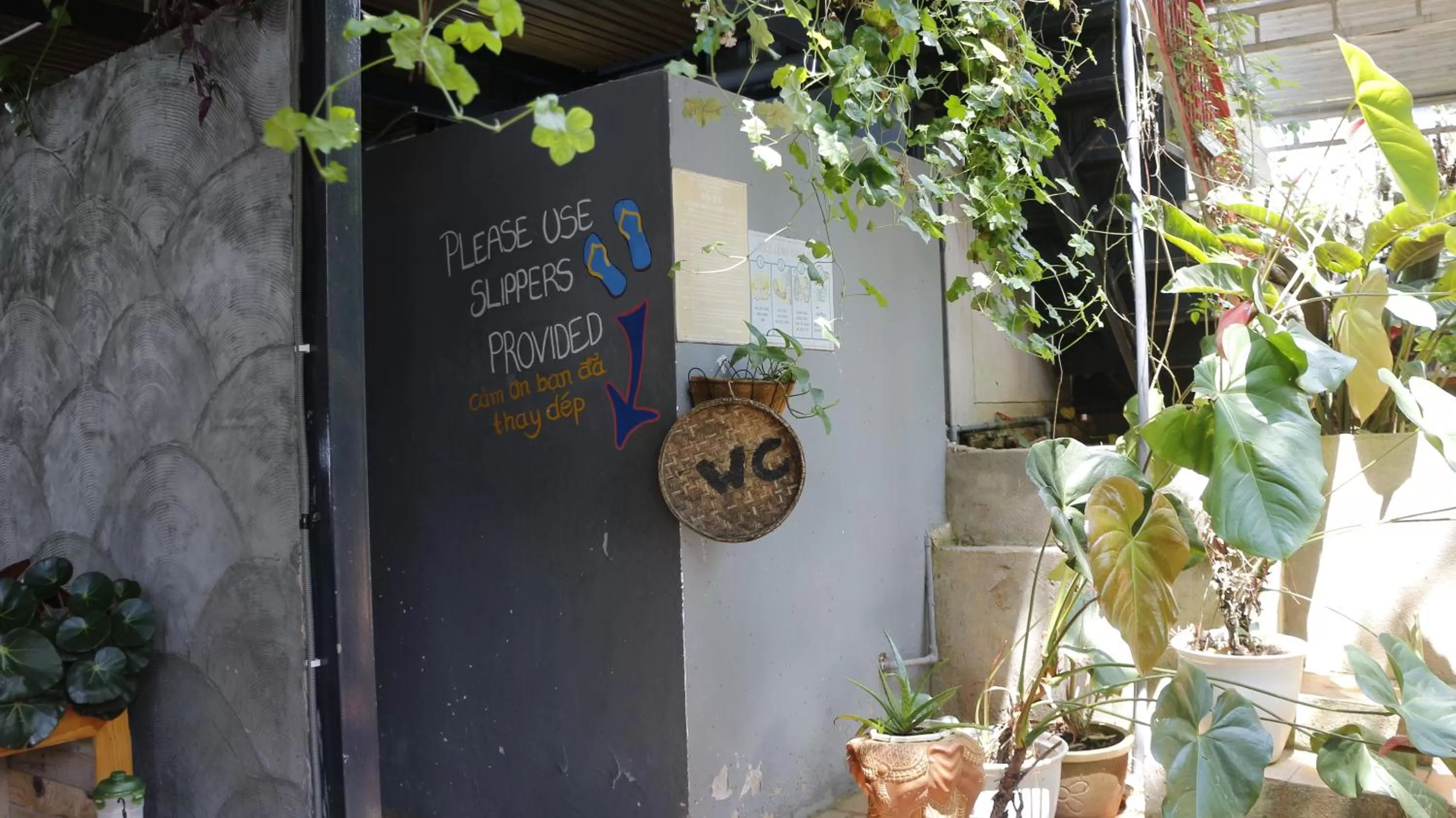 Shower in The Lake House Dalat