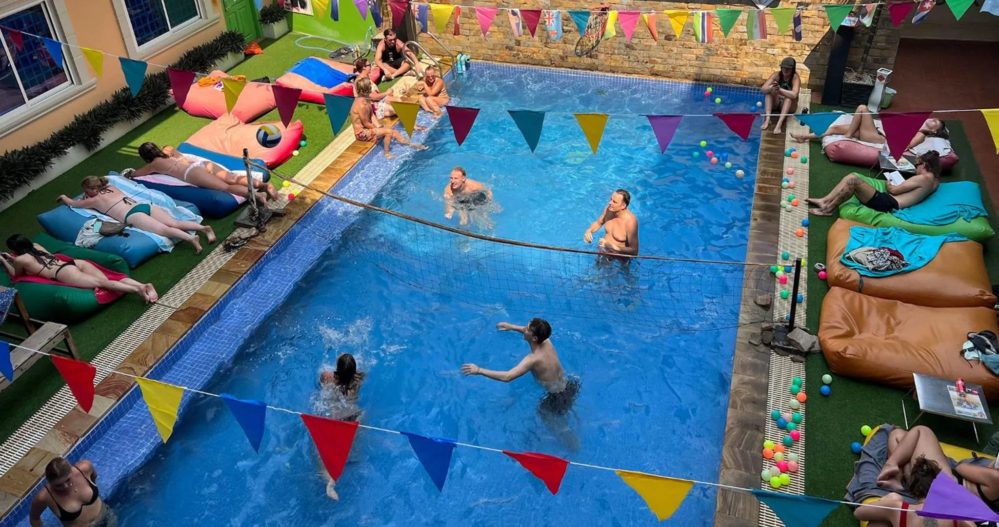 Swimming pool in The Funky Village