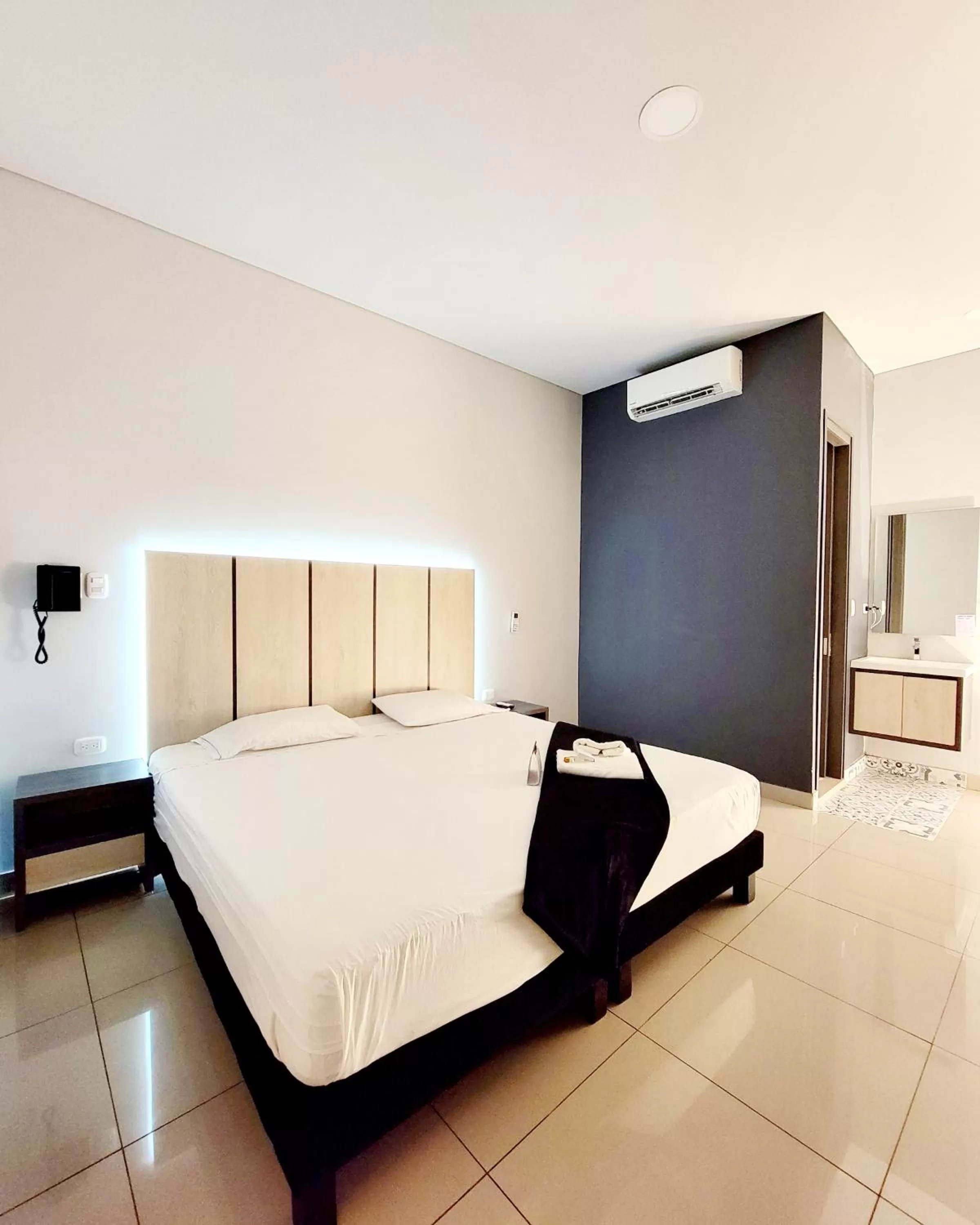 Bed in HOTEL NABU VALLEDUPAR