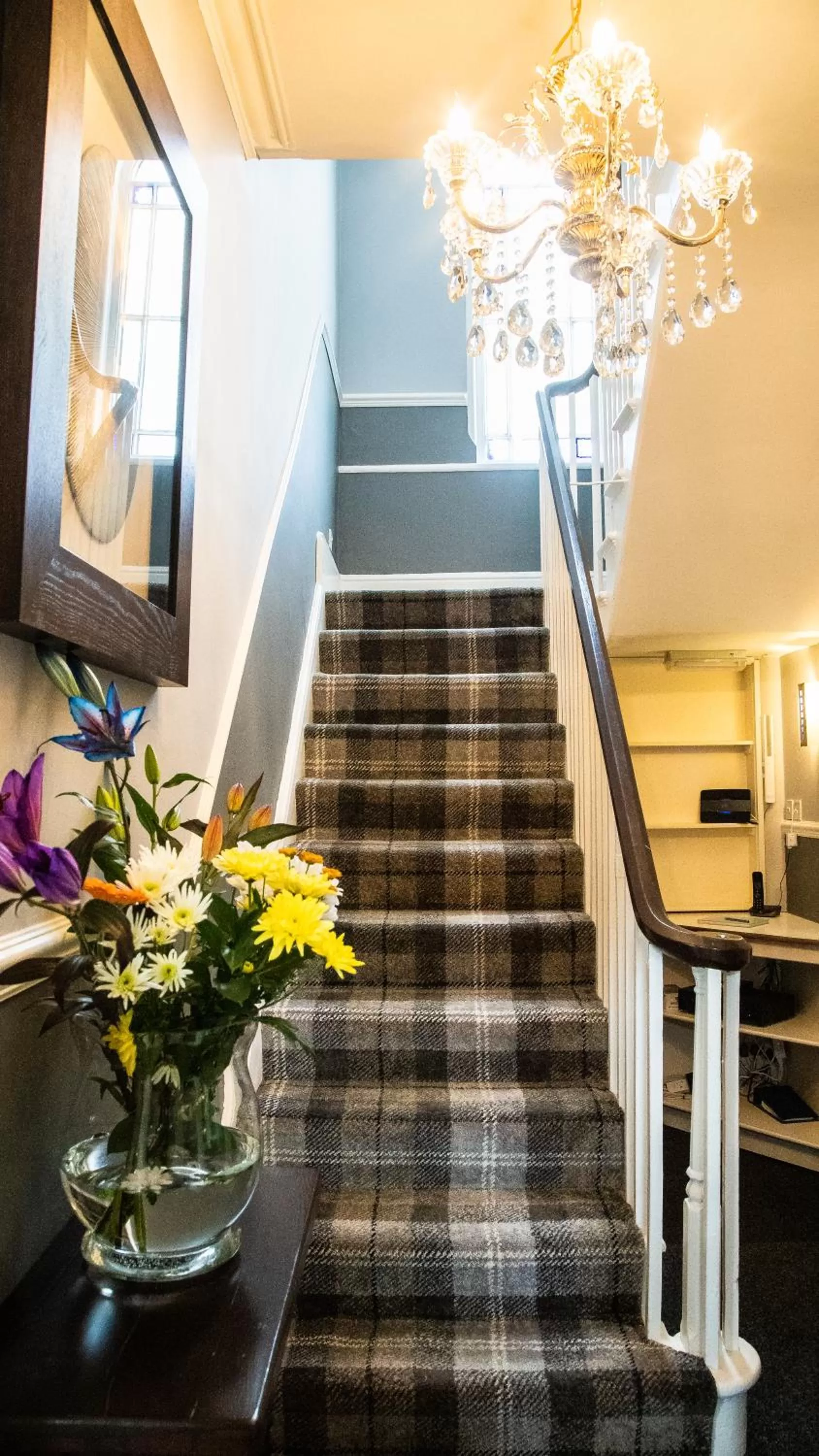 Facade/entrance in Cumbrian Lodge